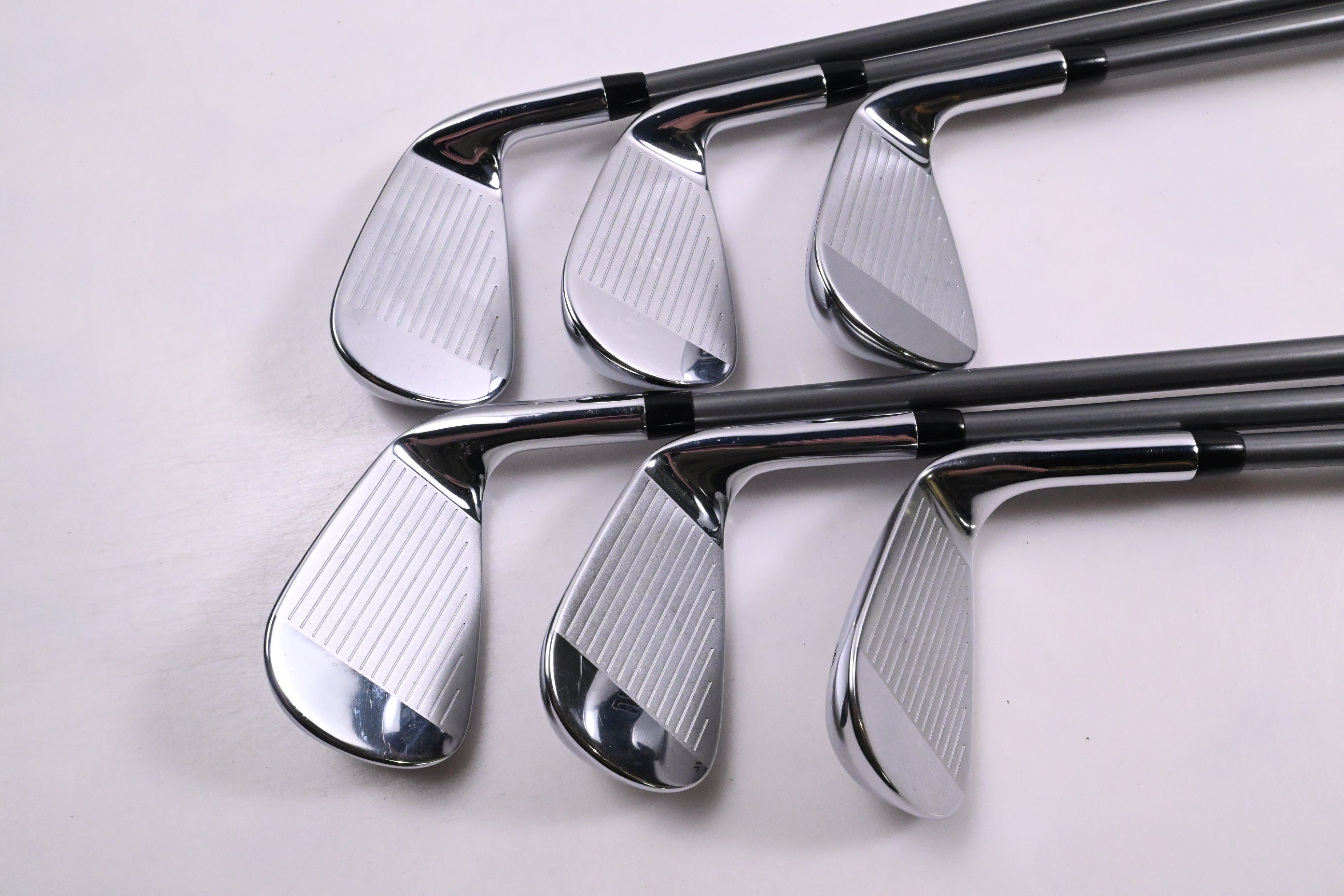 Left Hand Callaway Elyte HL Irons / 7-PW+GW+SW / Senior Flex Denali Charcoal 55