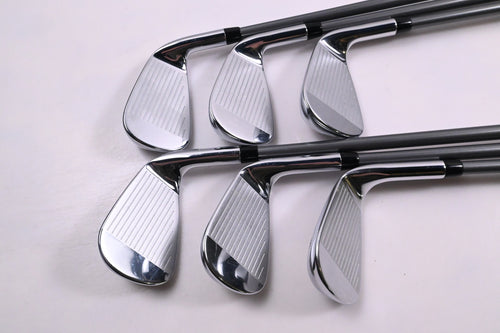 Left Hand Callaway Elyte HL Irons / 7-PW+GW+SW / Senior Flex Denali Charcoal 55