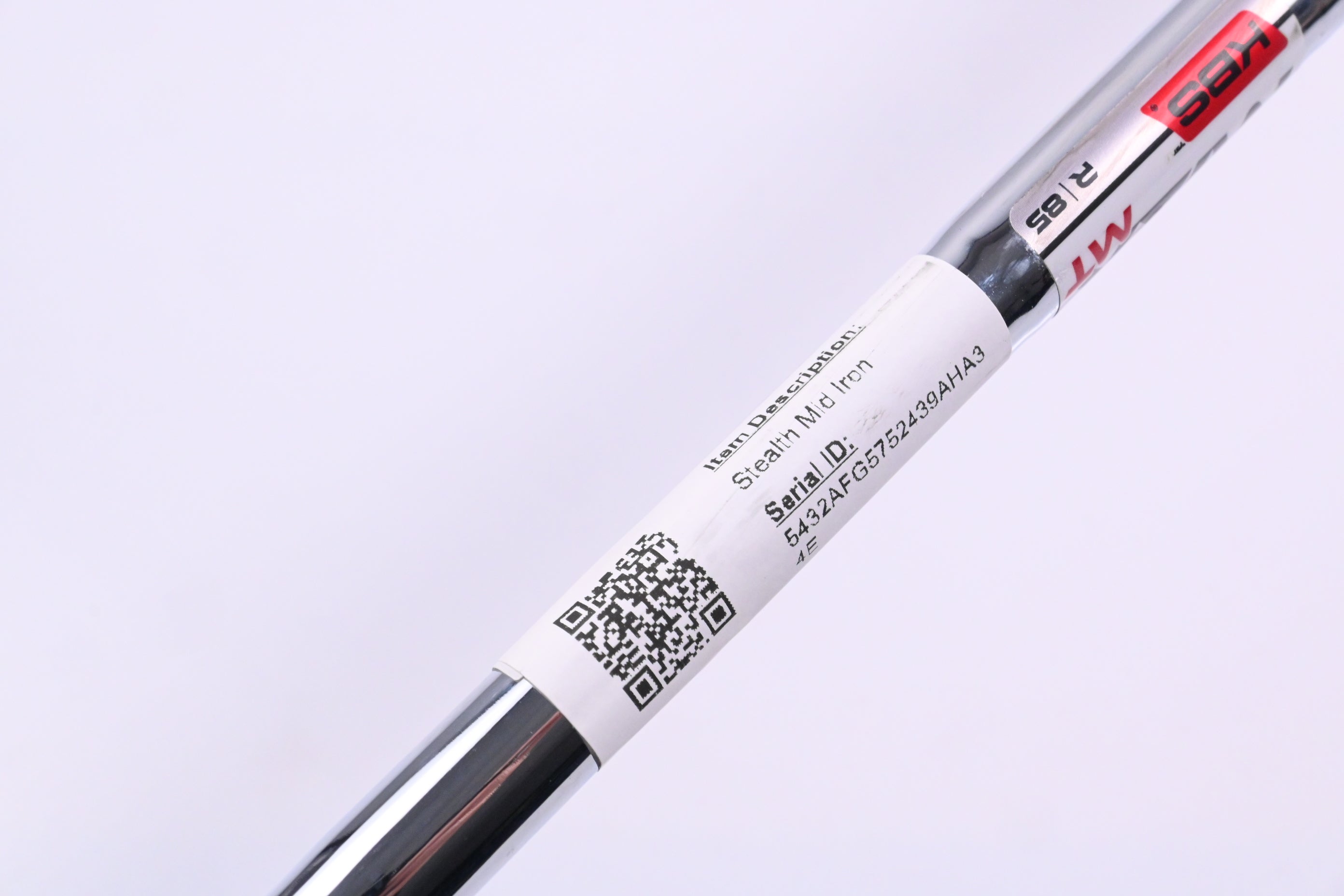 Taylormade Stealth #6 Iron / Regular Flex KBS MAX MT 85 Shaft