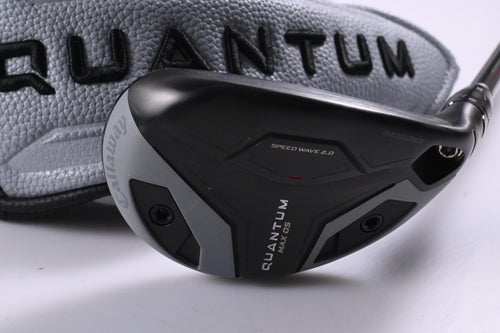 Callaway Quantum Max OS #4 Hybrid / 20 Degree / Regular Flex Denali Frost Silver