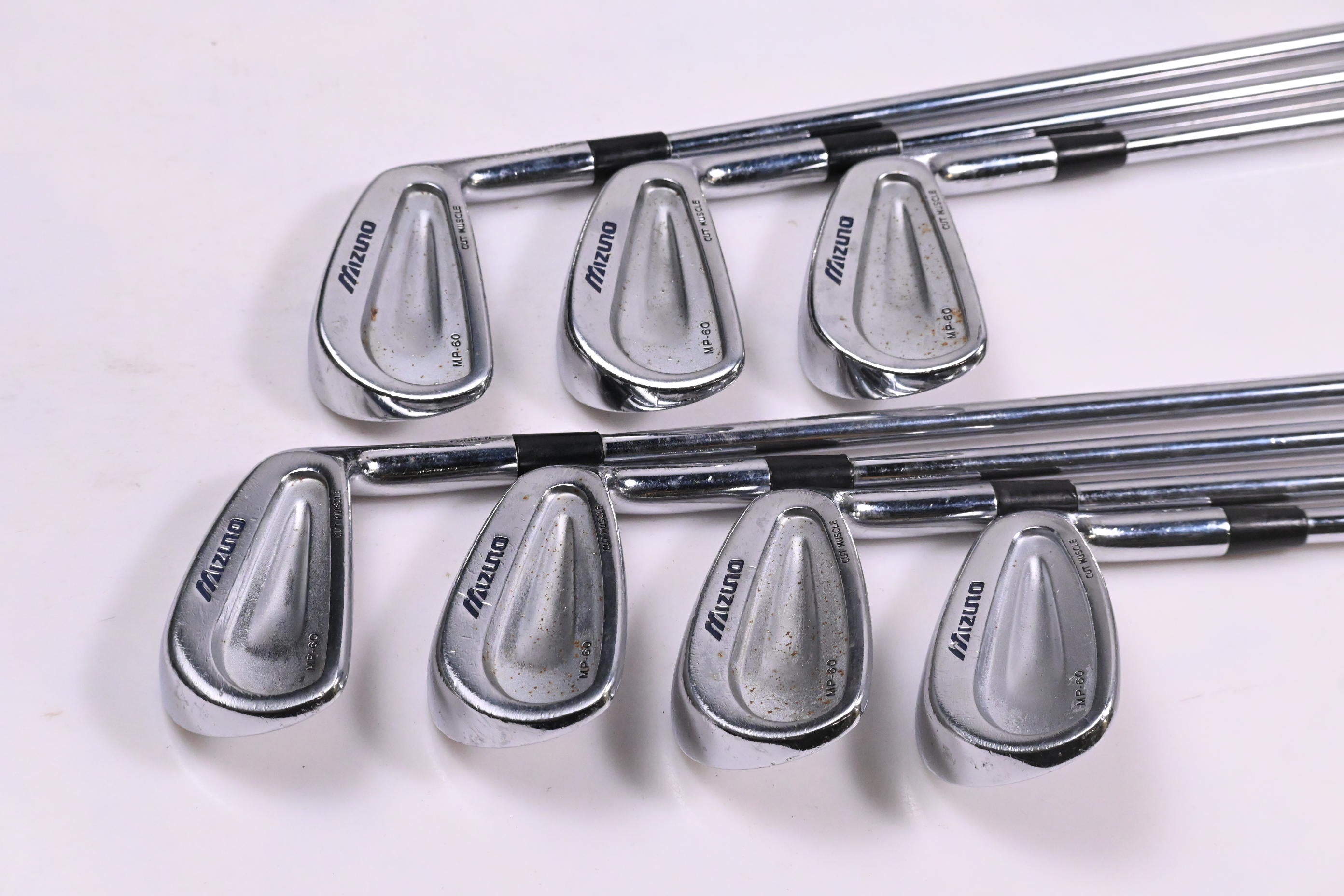 Mizuno MP-60 Irons / 4-PW / Regular Flex Dynamic Gold R300 Shafts