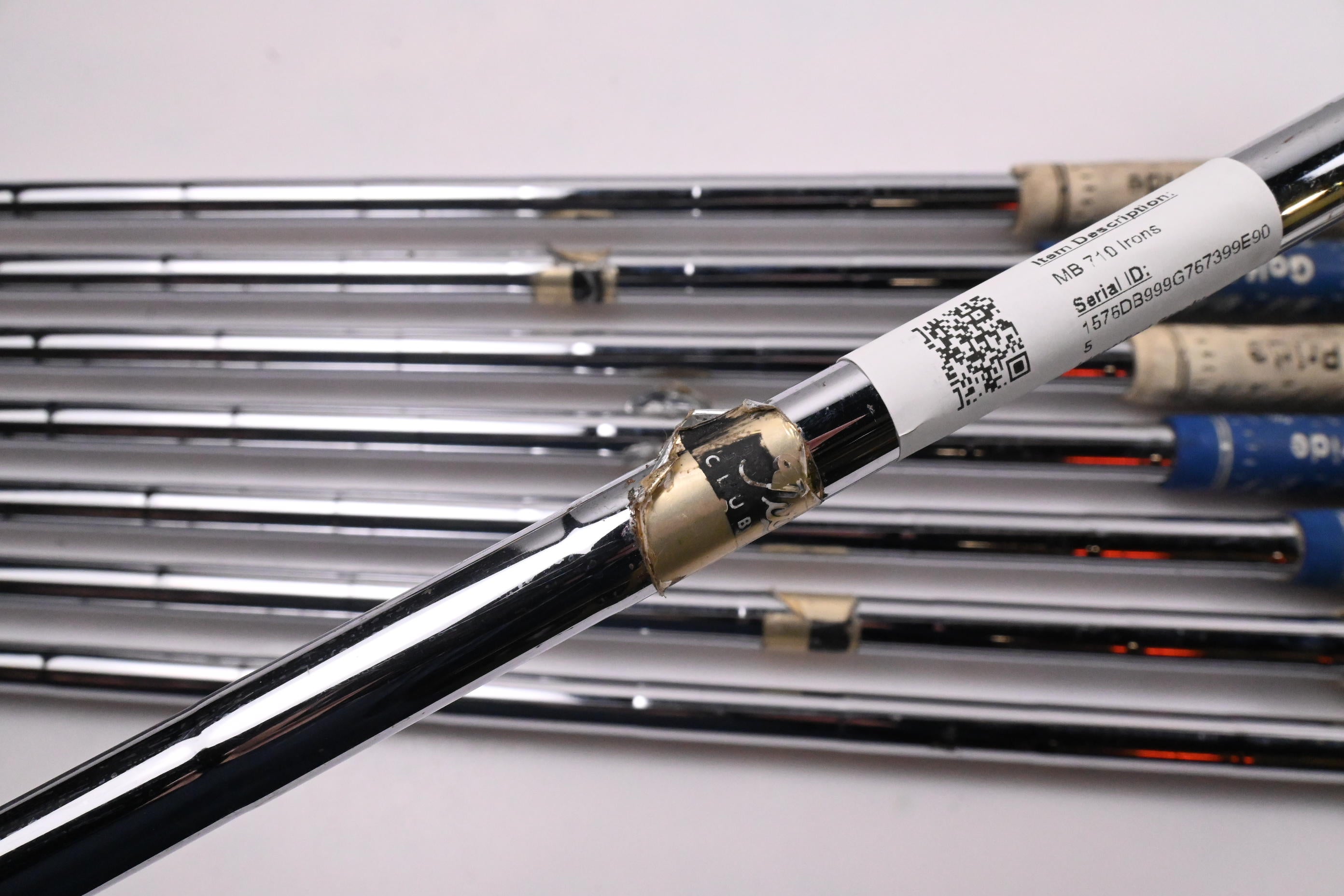 Titleist MB 710 Irons / 3-PW / Stiff Flex Steel Shafts