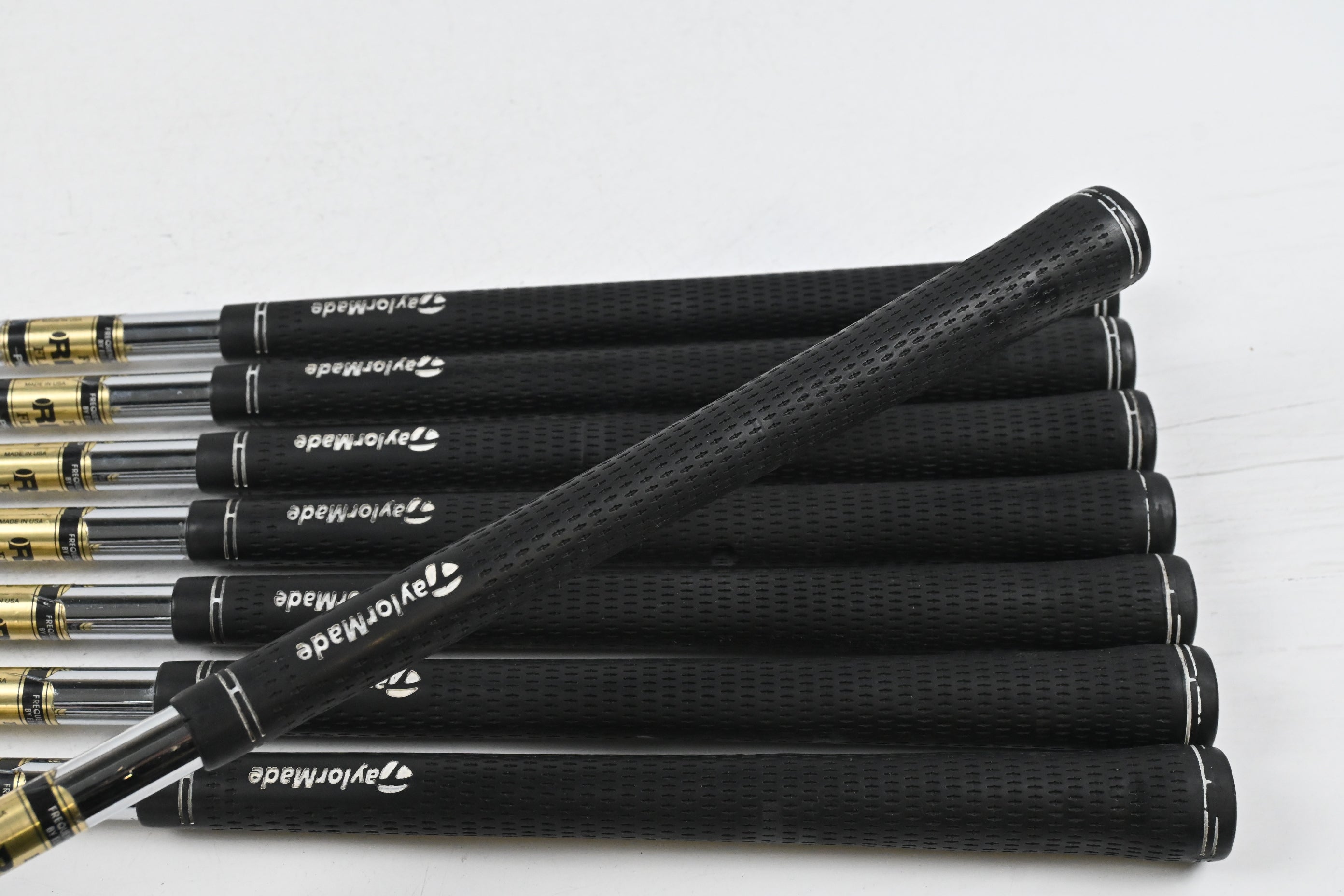 Taylormade RAC CB Coin Forged Irons / 3-PW / Stiff Flex Rifle Shafts