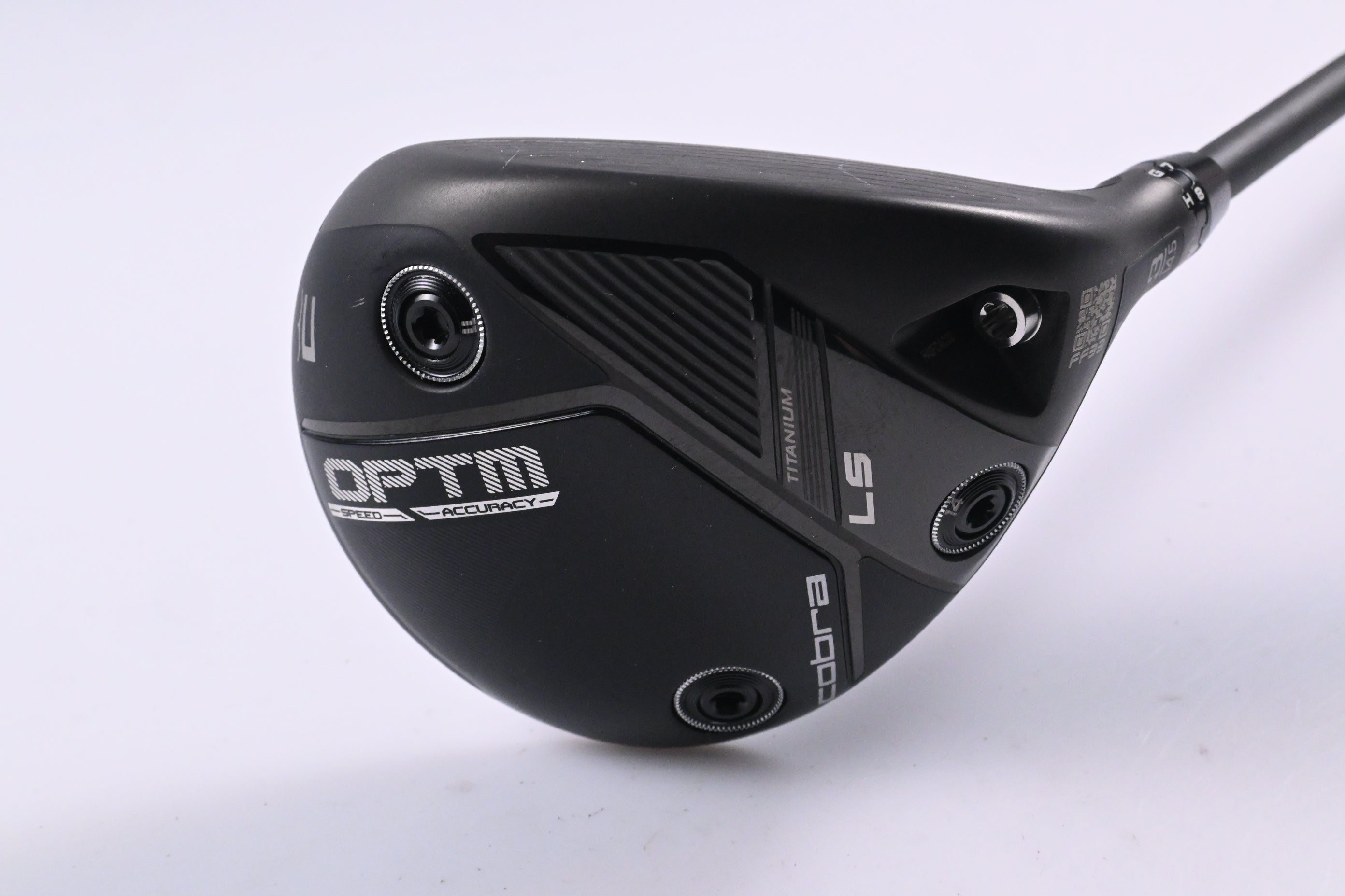 Cobra OPTM LS #3 Wood / 14.5 Degree / Stiff Flex Denali Frost Black 70 Shaft