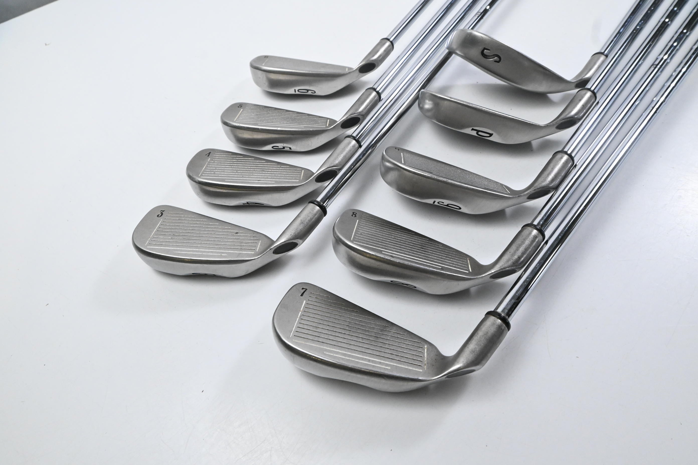 Callaway Big Bertha 1996 Irons / 3-PW+SW / Stiff Flex Memphis 10 Shafts