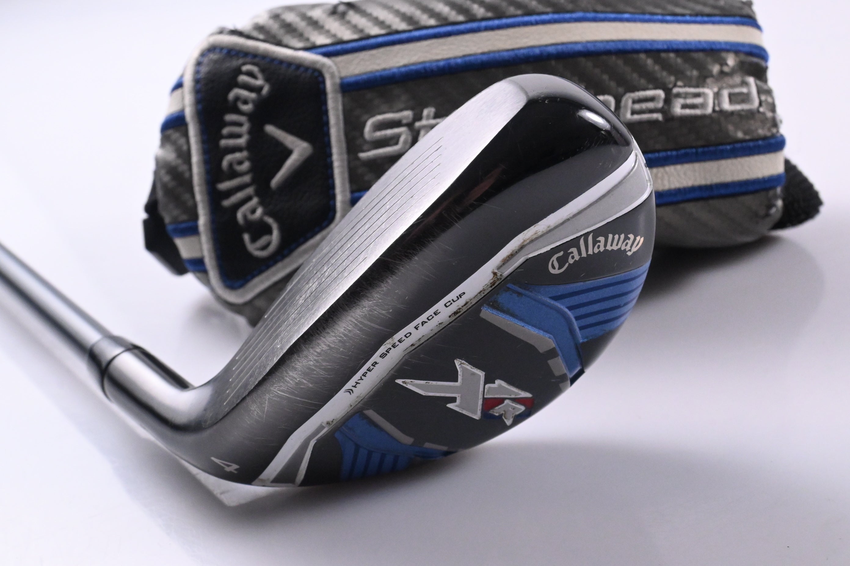 Left Hand Callaway XR #4 Hybrid / 22 Degree / Ladies Flex San Diego 47 Shaft