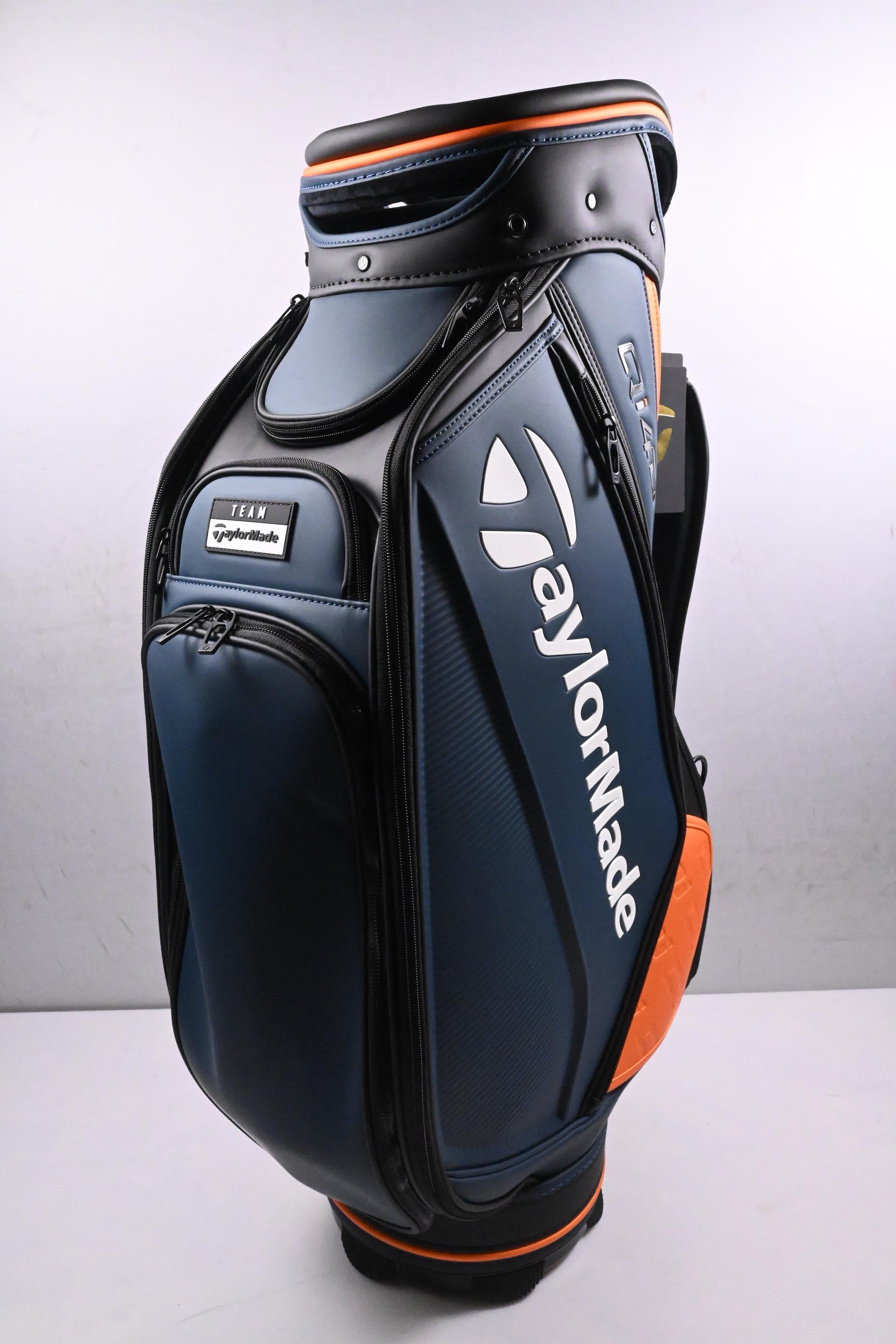 Taylormade Qi4D Tour Bag / 6-Way Divider / Blue, Orange