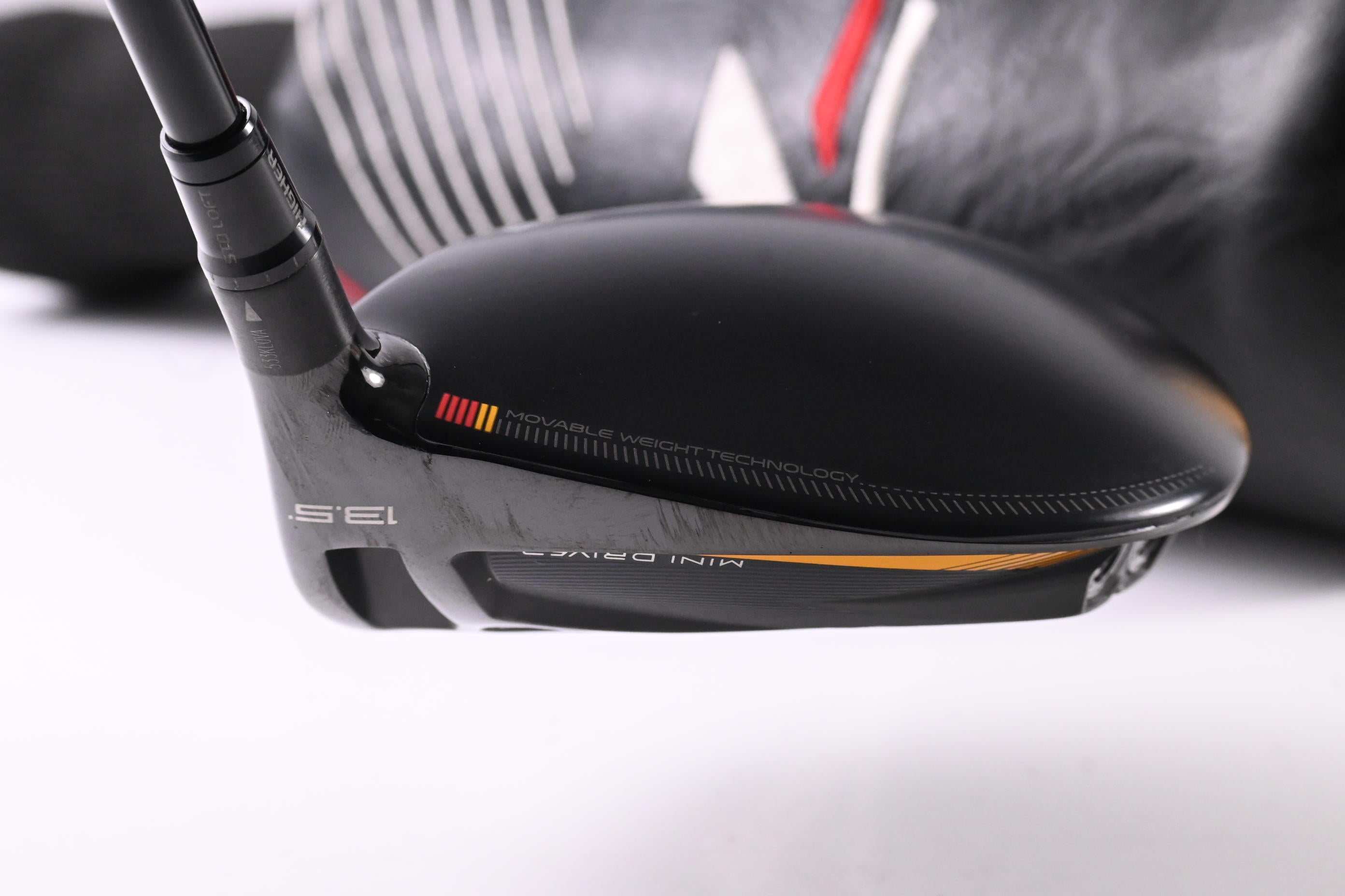 Taylormade R7 Quad Mini Driver / 13.5 Degree / Stiff Flex Fujikura Speeder 6
