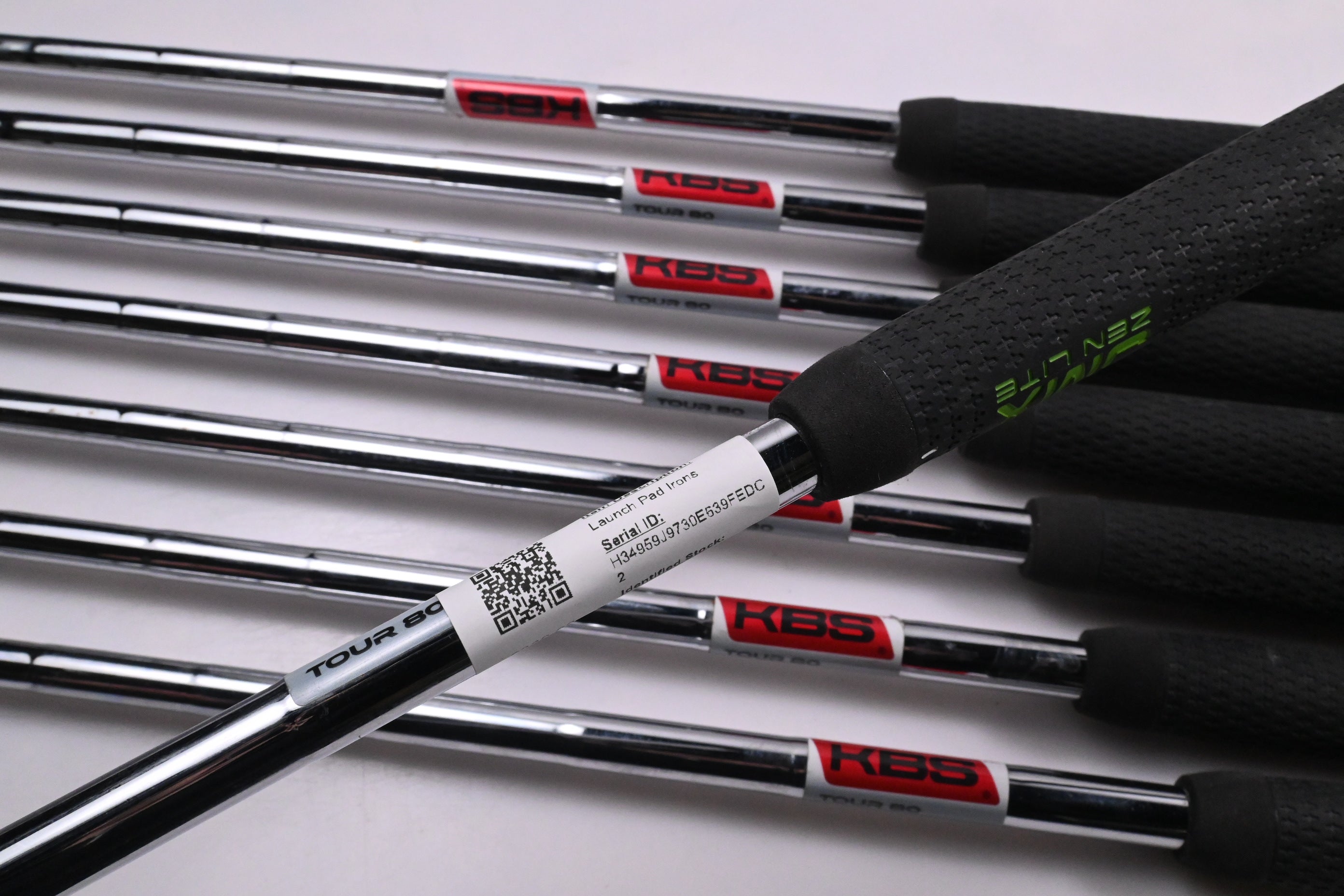 Wilson Launch Pad Irons / 5-PW+GW+SW / Regular Flex KBS Tour 80 Shafts