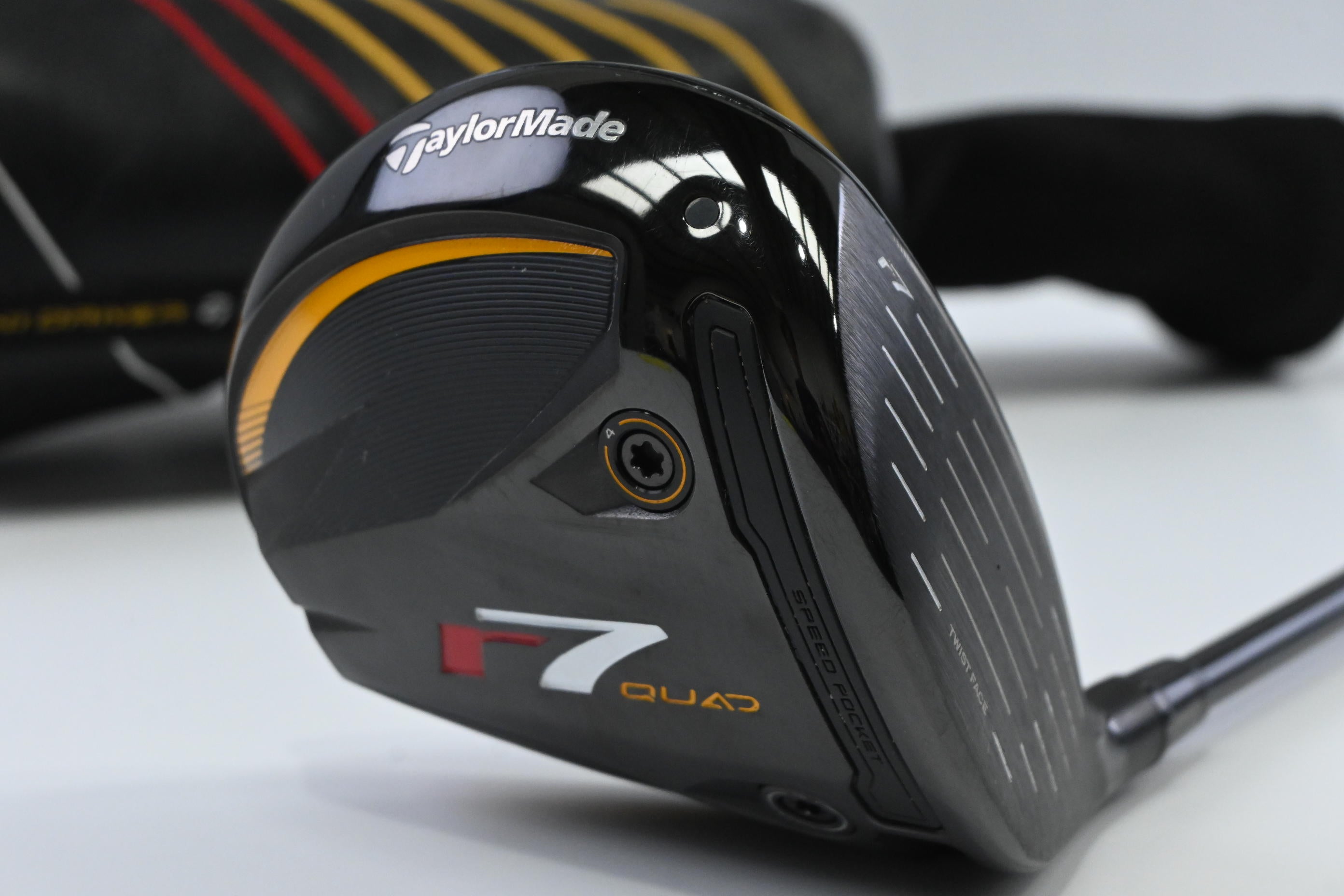 Taylormade R7 Quad Mini Driver / 13.5 Degree / Stiff Flex Fujikura Speeder MD 6