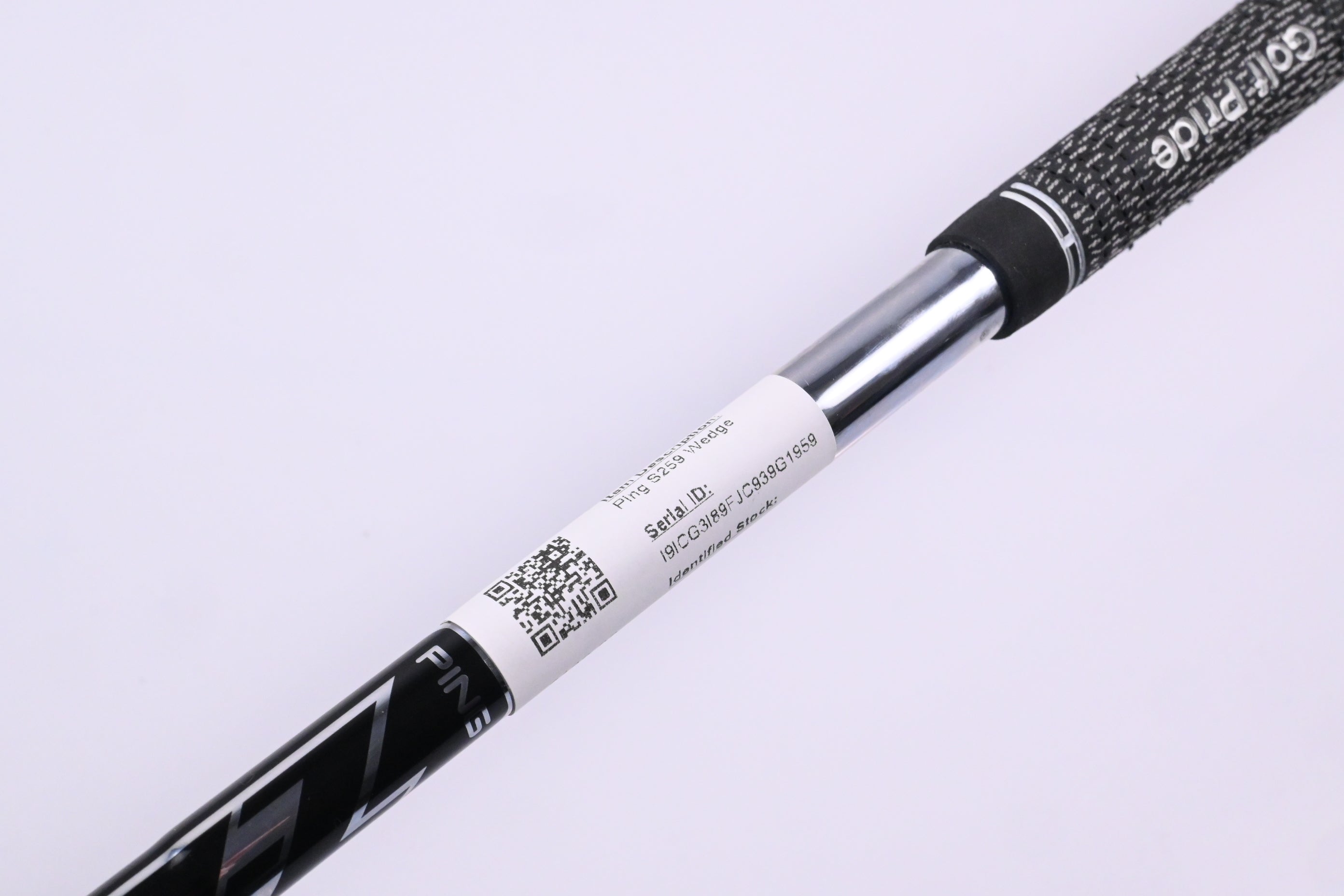 Ping S259 Lob Wedge / 60 Degree / Black Dot / Wedge Flex Ping Z-Z115 Shaft