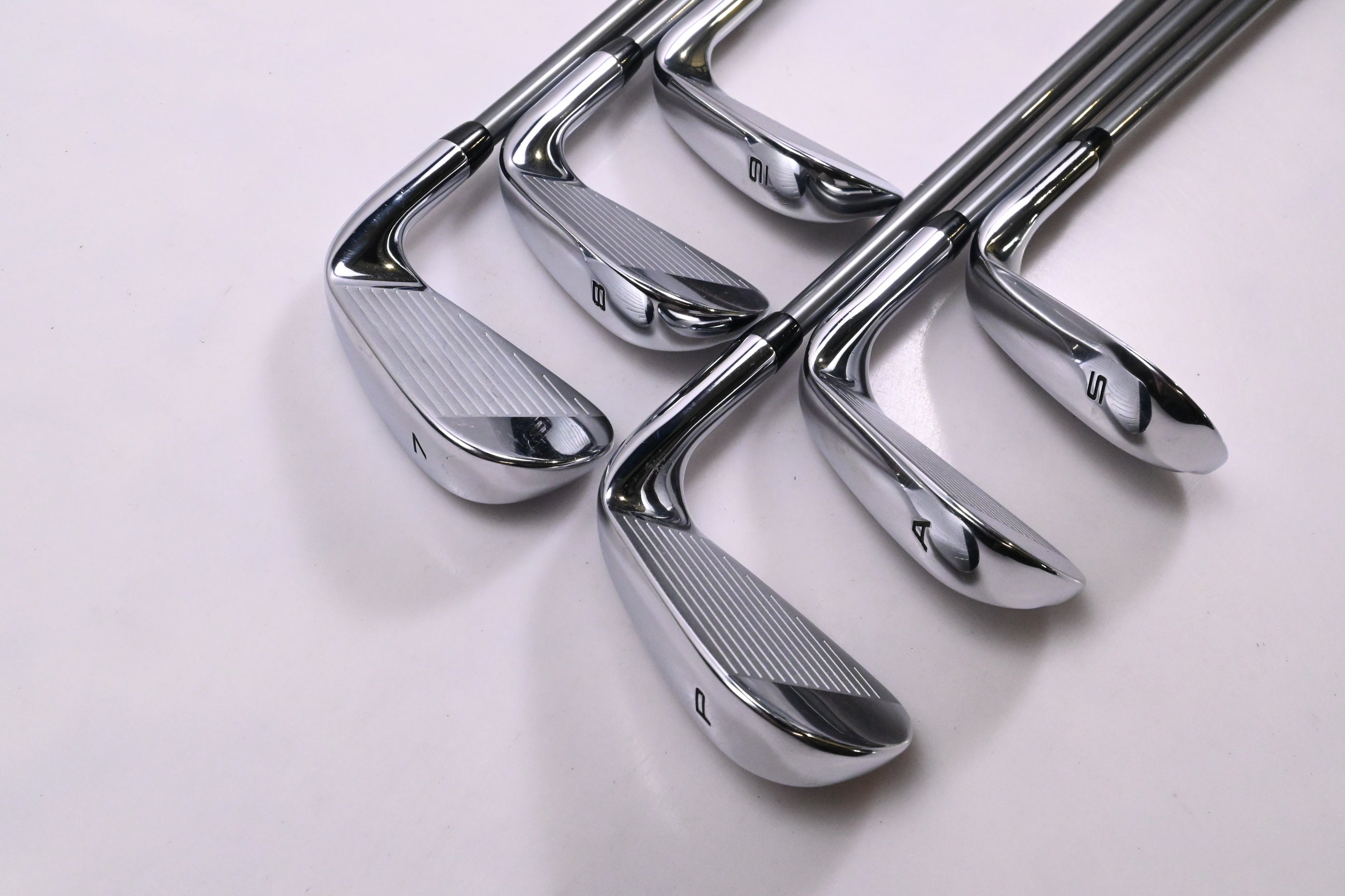Left Hand Callaway Elyte HL Irons / 7-PW+GW+SW / Senior Flex Denali Charcoal 55