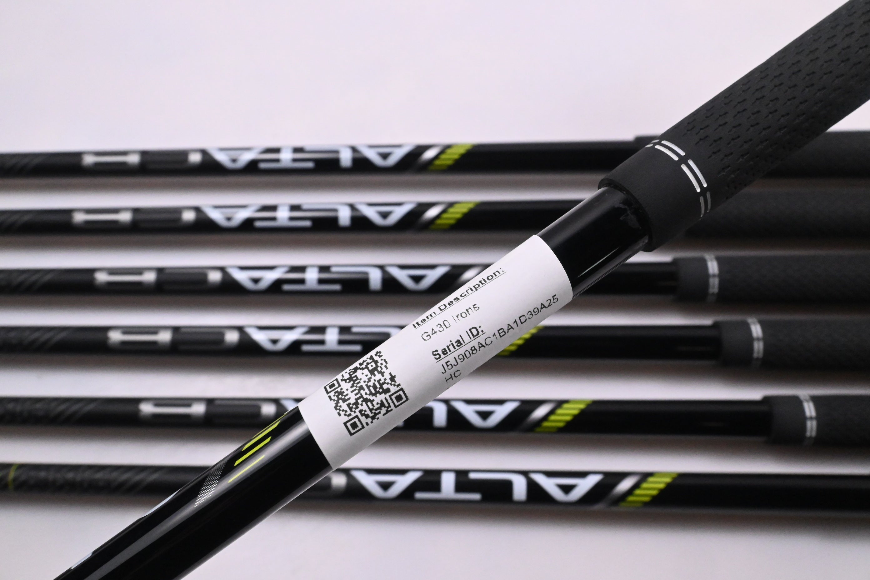 Ping G430 Irons / 5-PW+45° / Red Dot / Senior Flex Ping ALTA CB Black AWT Shafts