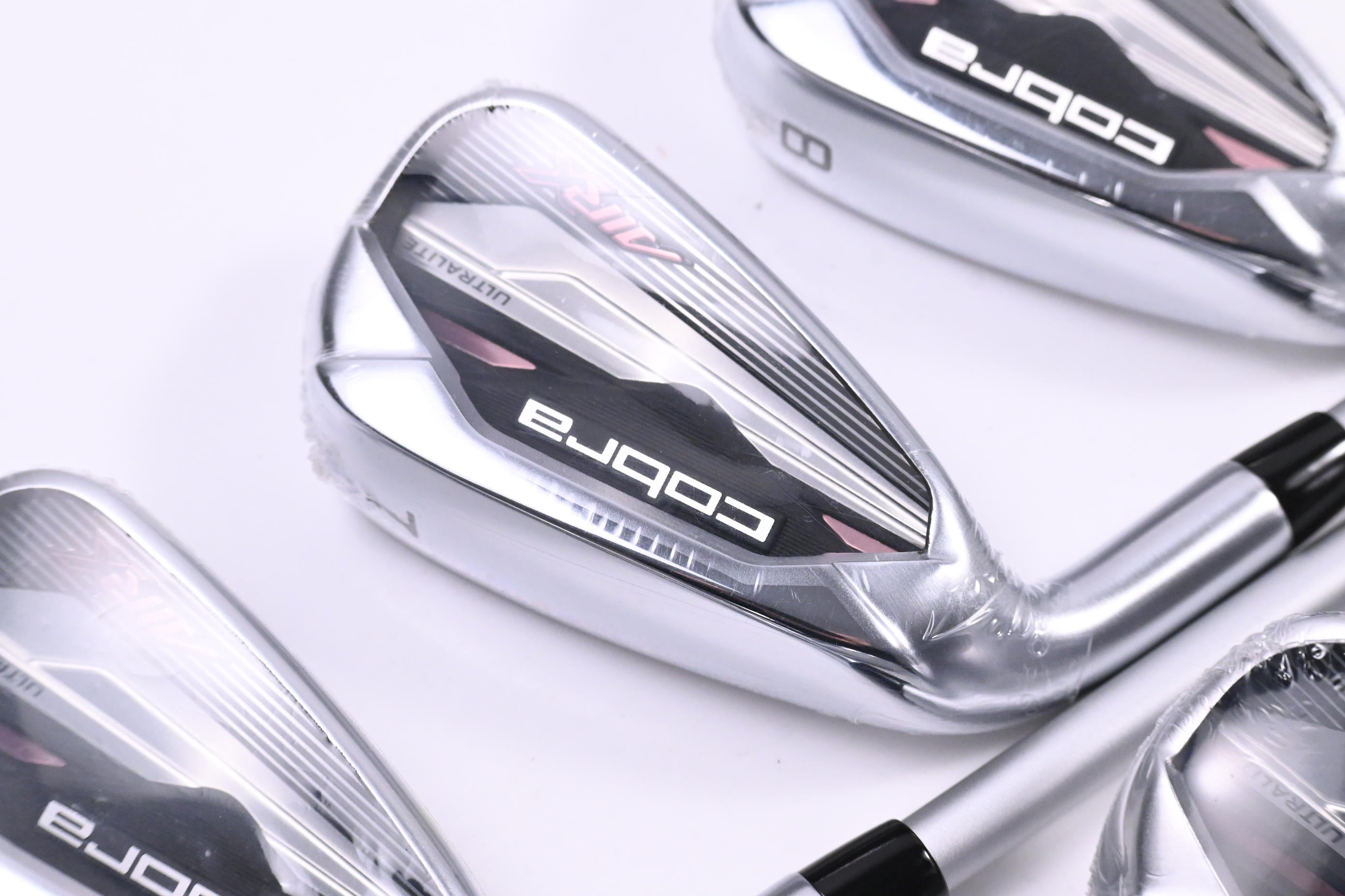 Left Hand Cobra Air-X Irons / 6-PW+SW / Ladies Flex Cobra Ultralight 45 Shafts