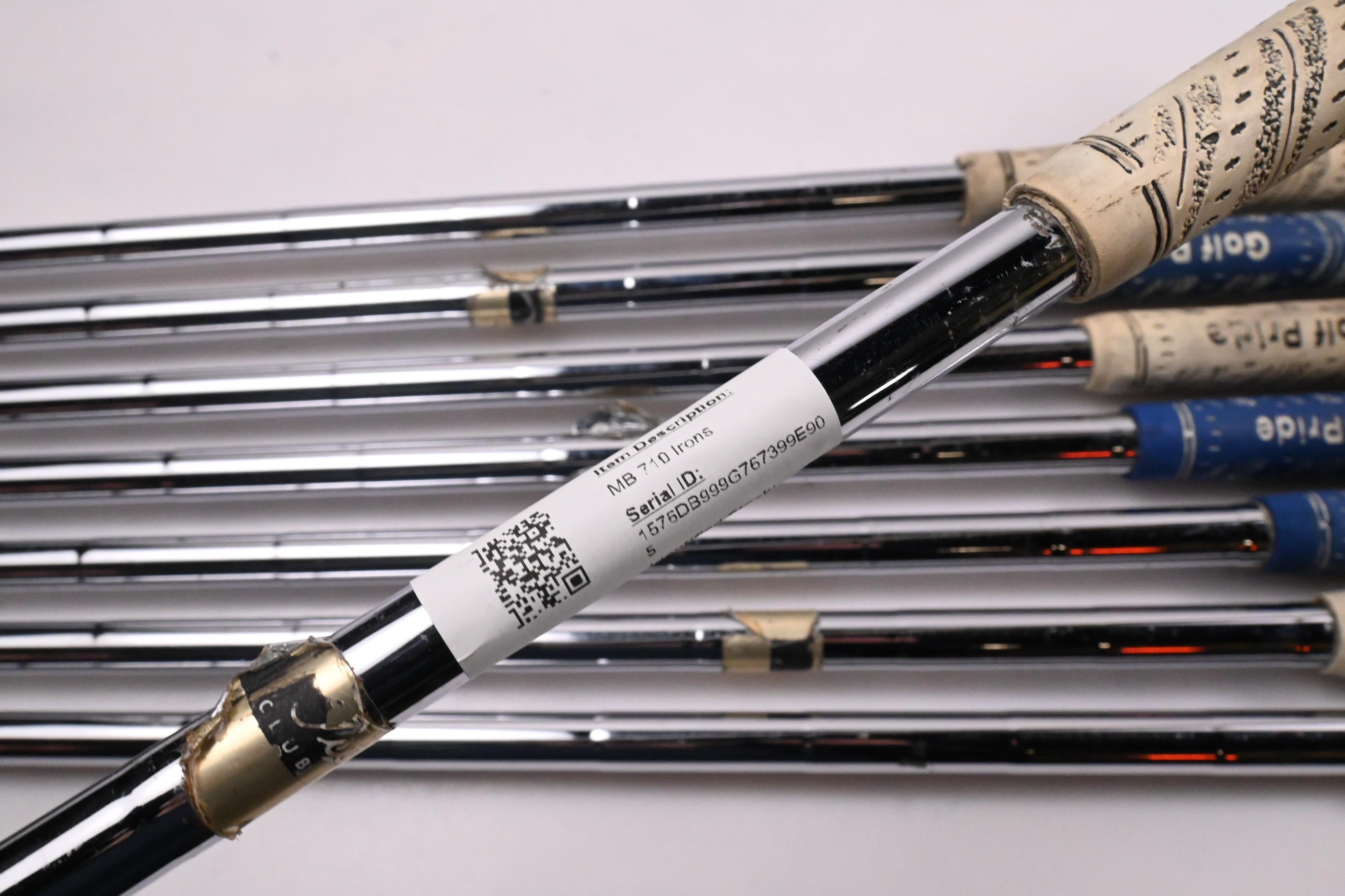 Titleist MB 710 Irons / 3-PW / Stiff Flex Steel Shafts