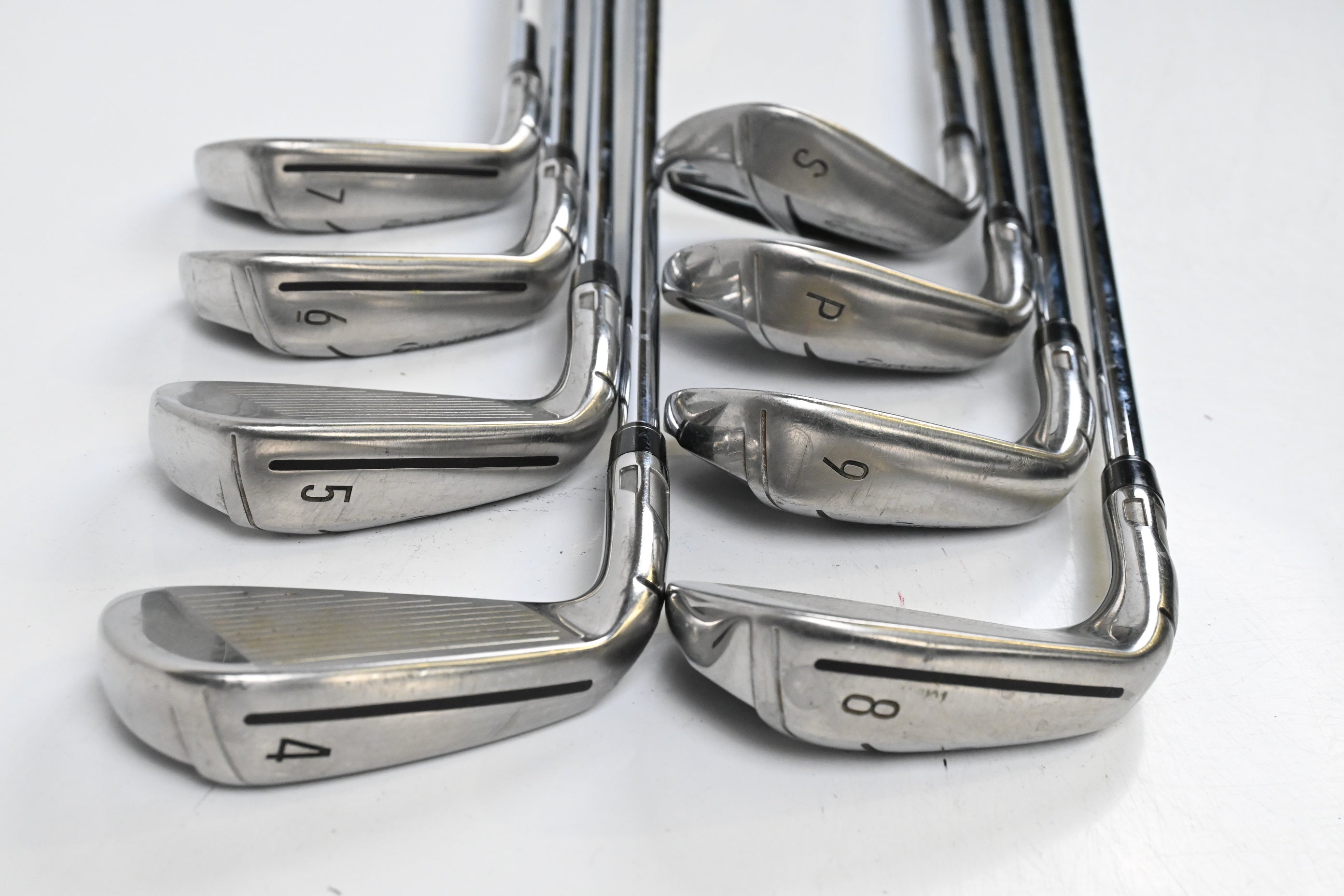 Taylormade SIM Max OS Irons / 4-PW+SW / Regular Flex KBS MAX 85 Shaft