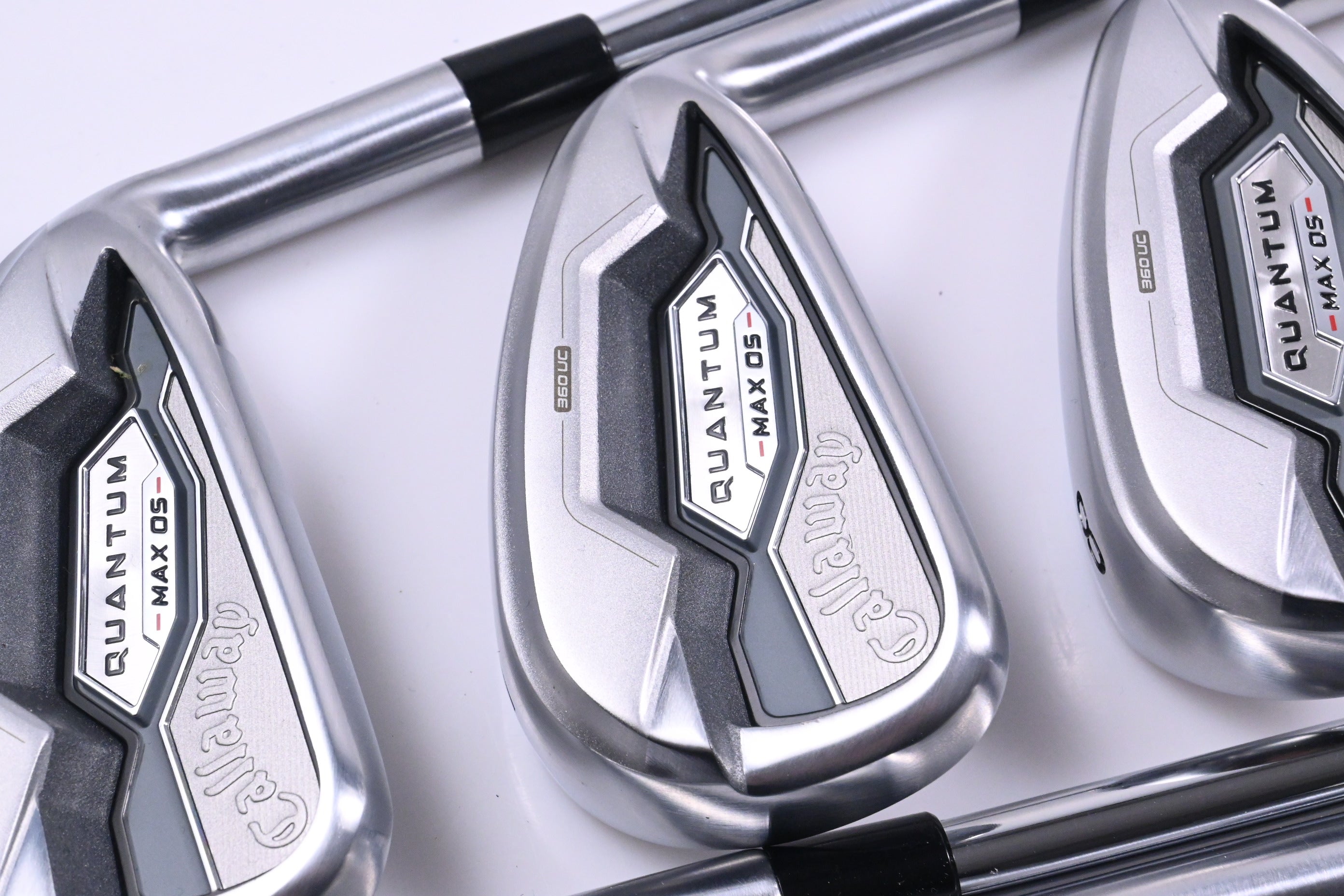 Callaway Quantum Max OS Irons / 6-PW+AW / Regular Flex KBS Max 90 Shafts