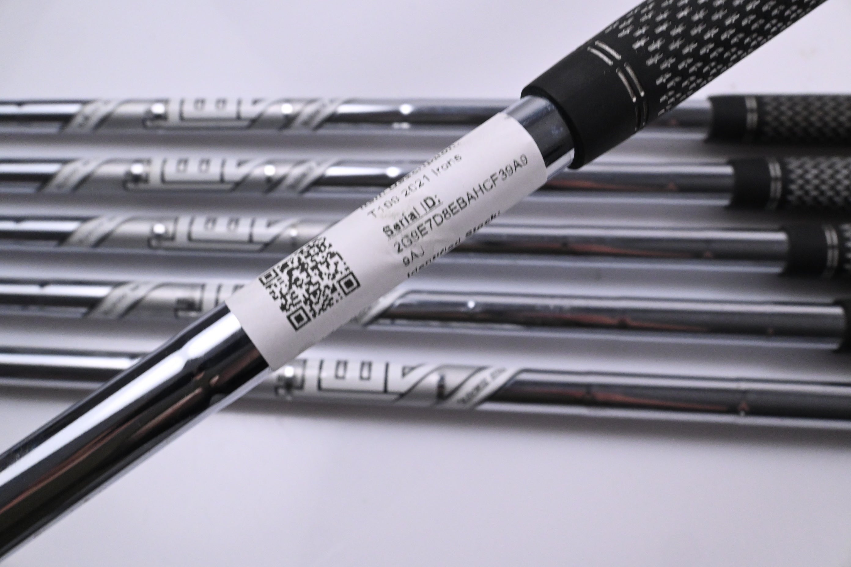 Titleist T100 2021 Irons / 4-PW / Stiff Flex AMT Tour White S300 Shafts
