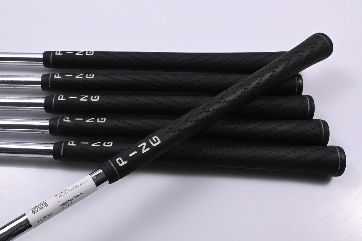 Left Hand Ping G2 Irons / 6-PW+SW / Green Dot / Regular Flex Ping Shafts