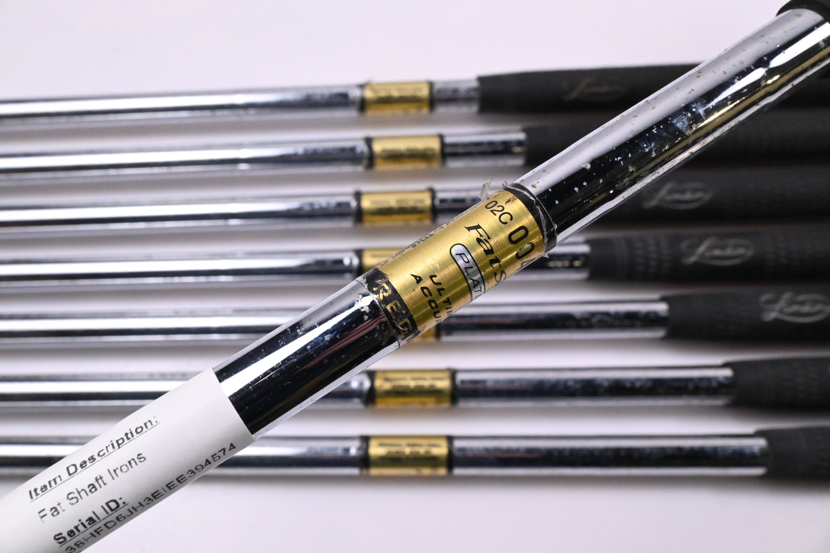 Wilson Fat Shaft Irons / 3-PW / Regular Flex Wilson Fat Shaft Platinum Shafts