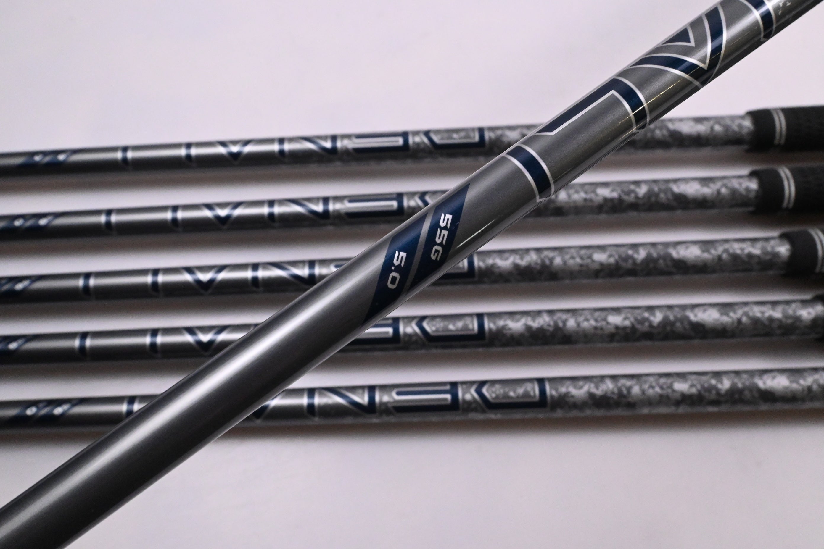 Left Hand Callaway Elyte HL Irons / 7-PW+GW+SW / Senior Flex Denali Charcoal 55