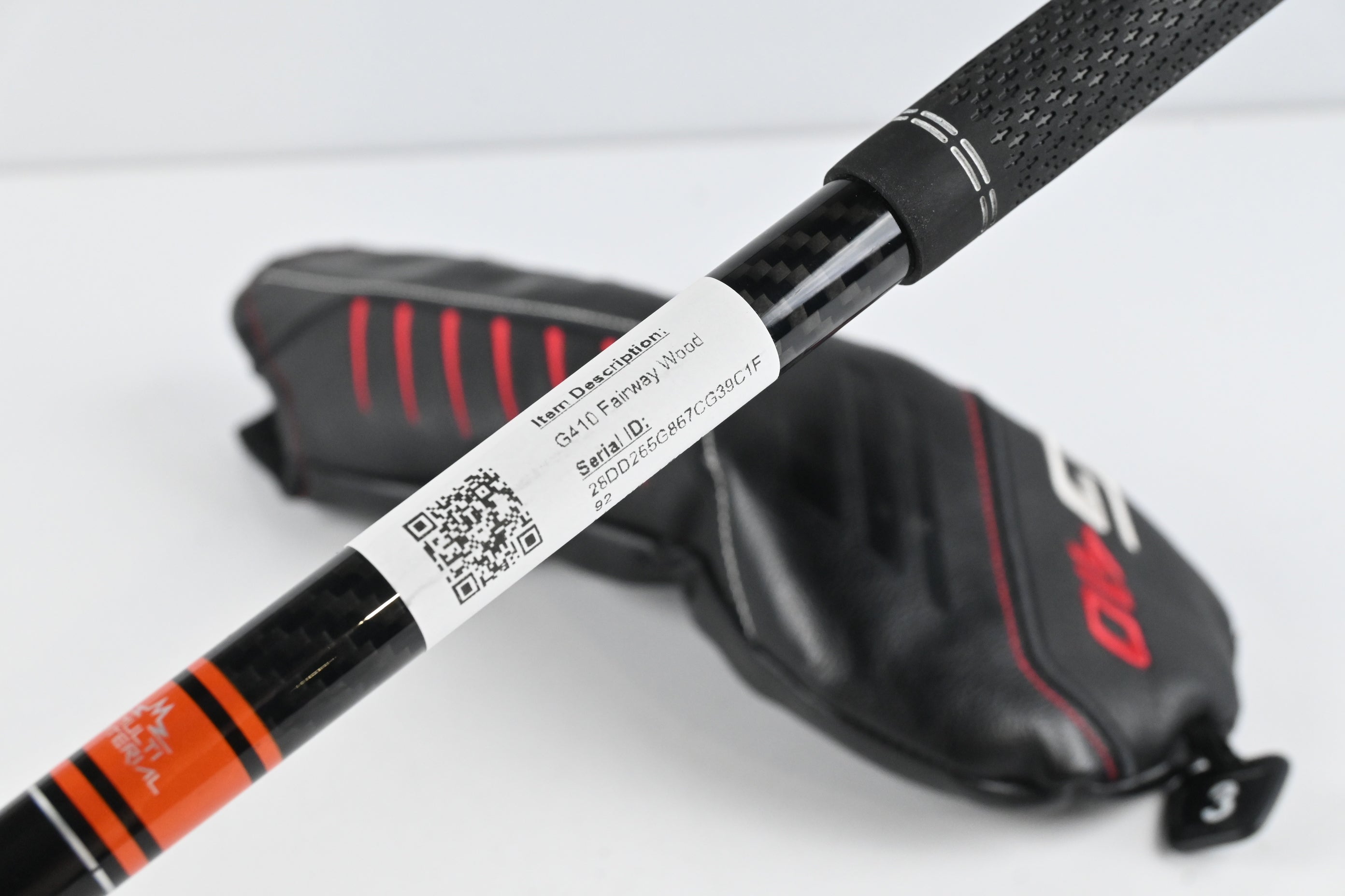 Left Hand Ping G410 #3 Wood / 14.5 Degree / Stiff Flex Tensei CK Orange 70 Shaft