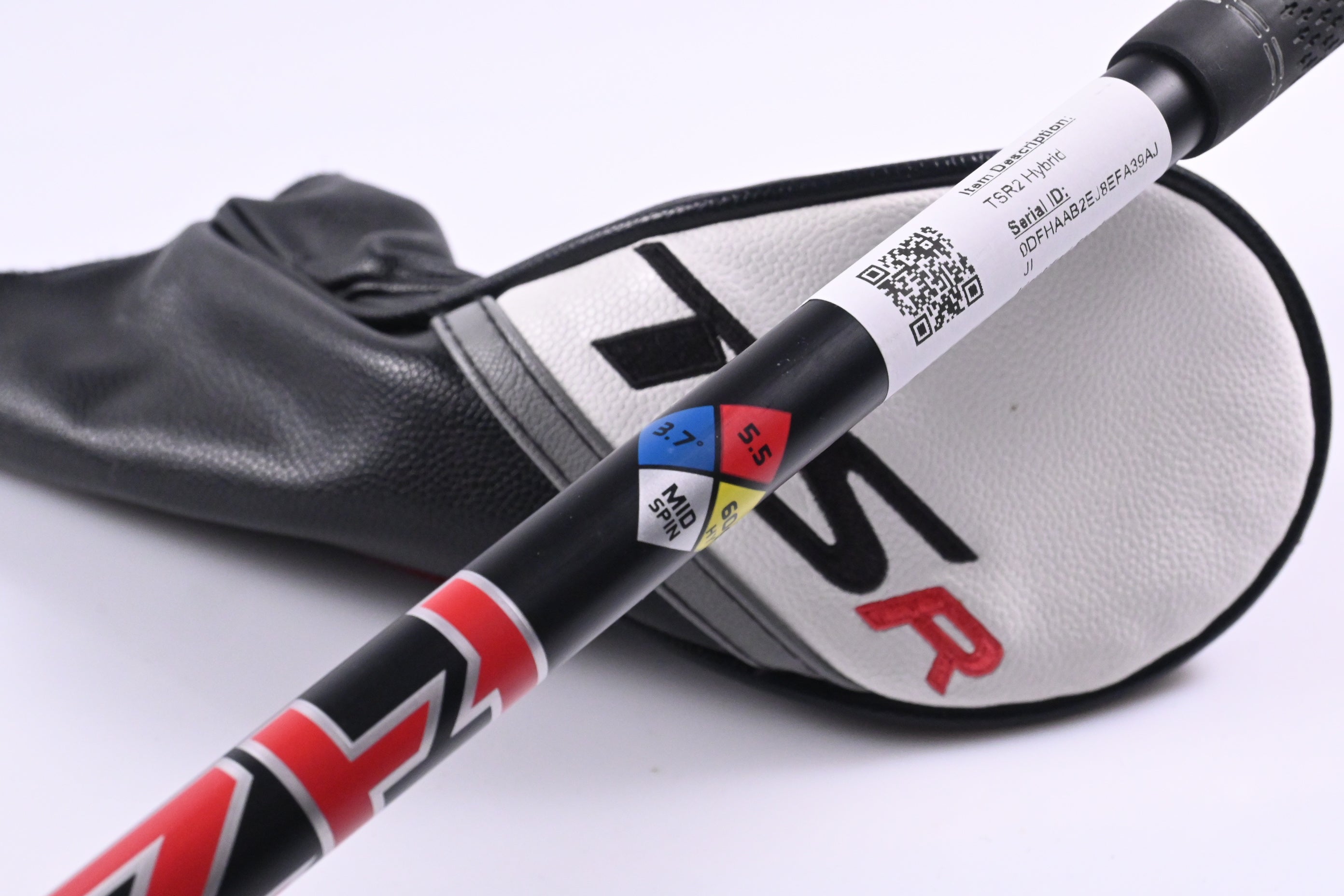 Titleist TSR2 #5 Hybrid / 24 Degree / Regular Flex HZRDUS Red 60 Shaft