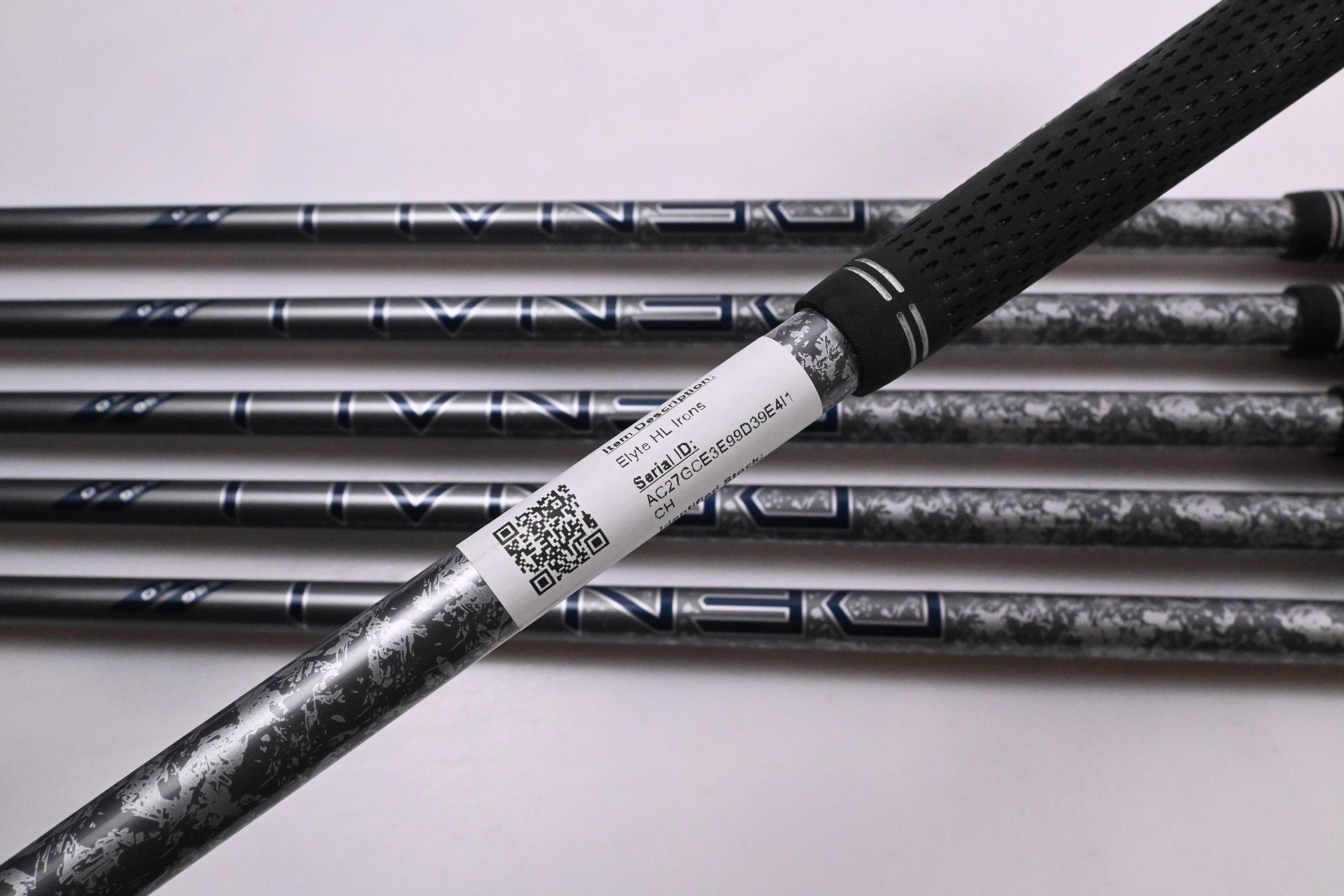 Left Hand Callaway Elyte HL Irons / 7-PW+GW+SW / Senior Flex Denali Charcoal 55