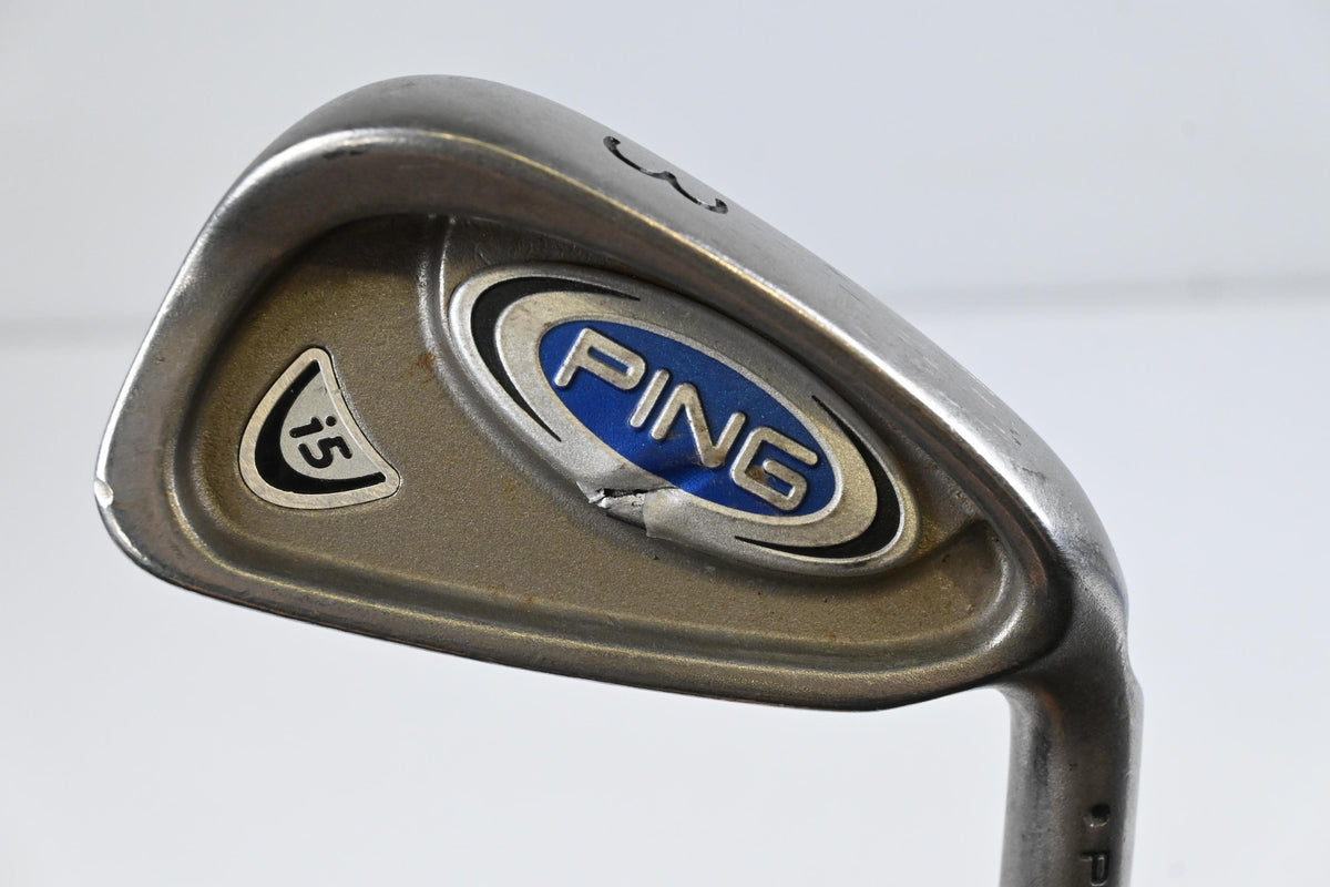 Ping i5 #3 Iron / 21 Degree / Black Dot / Stiff Flex Ping Steel Shaft