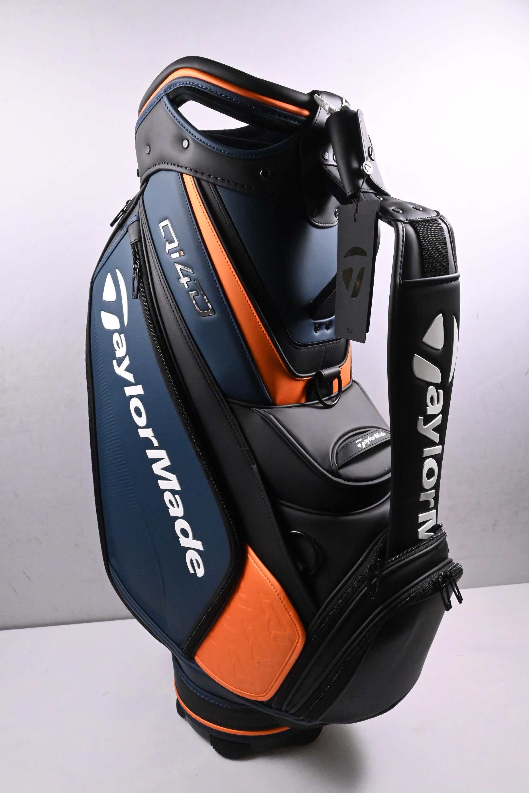 Taylormade Qi4D Tour Bag / 6-Way Divider / Blue, Orange