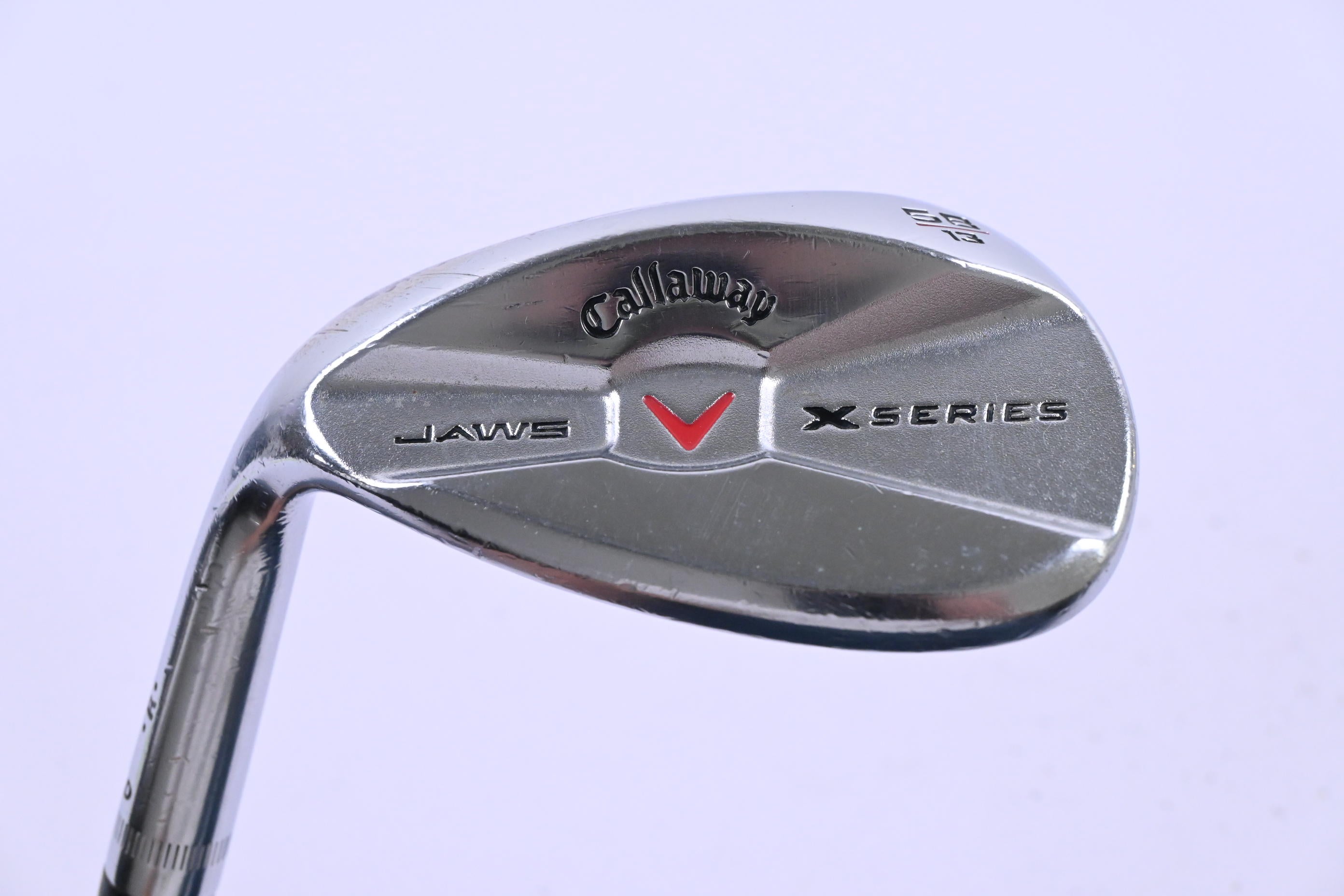 Left Hand Callaway X-Series Jaws Lob Wedge / 58 Degree / Wedge Flex Dynamic Gold
