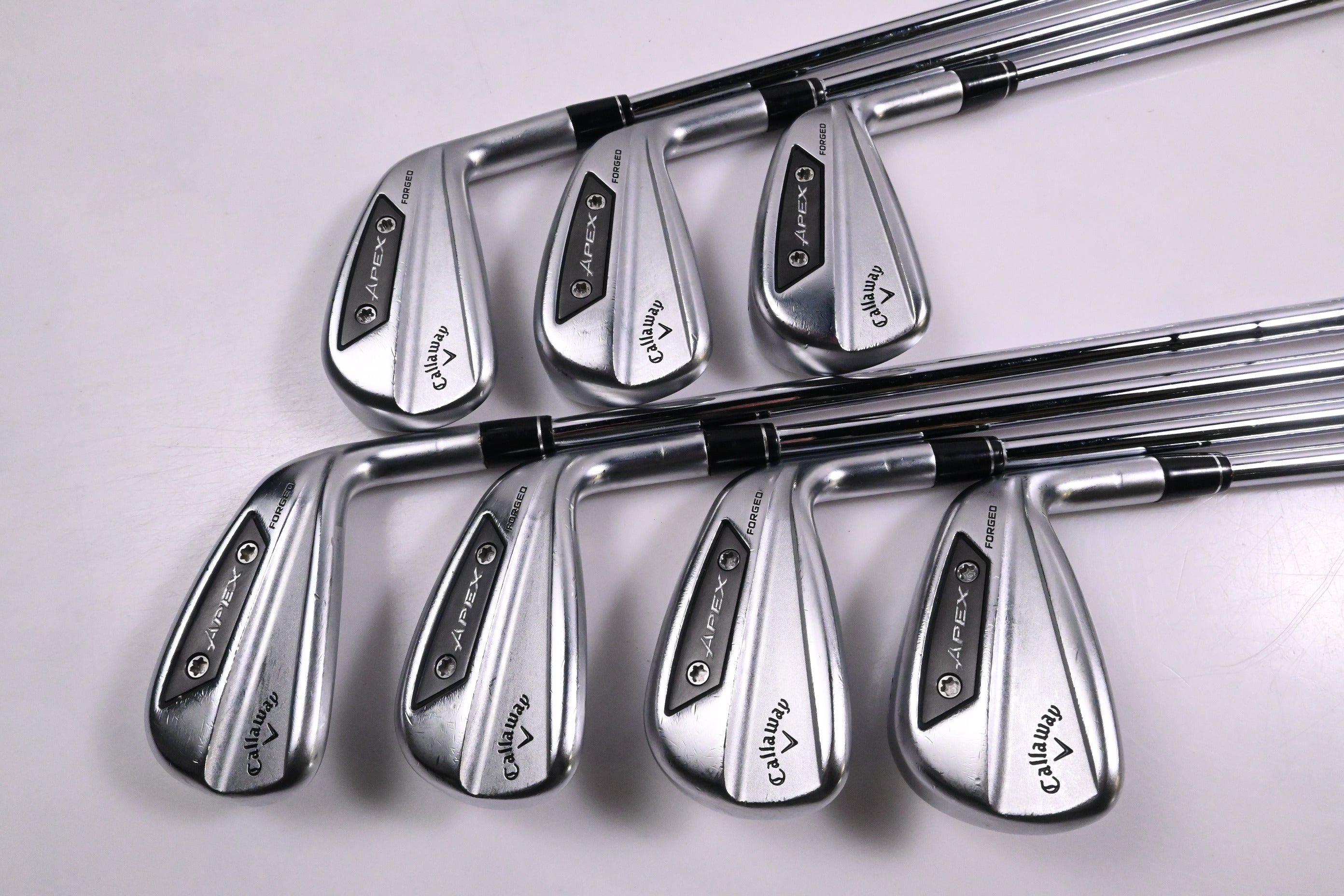 Callaway Apex Ai200 Irons / 4-PW / Stiff Flex NS Pro Modus 3 Tour 105 Shafts
