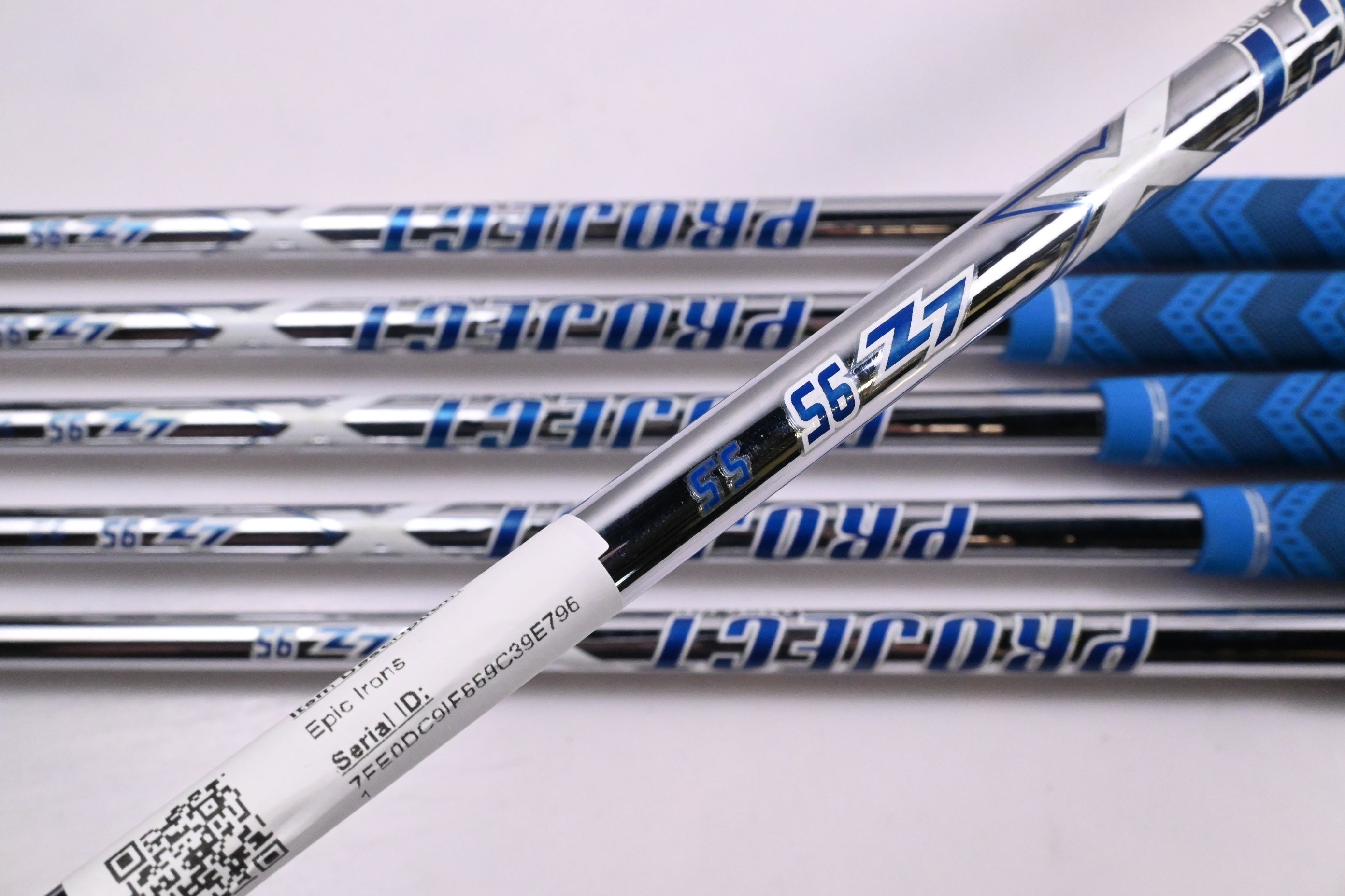 Callaway Epic Irons / 5-PW / Regular Plus Flex Project X LZ 95 Shafts