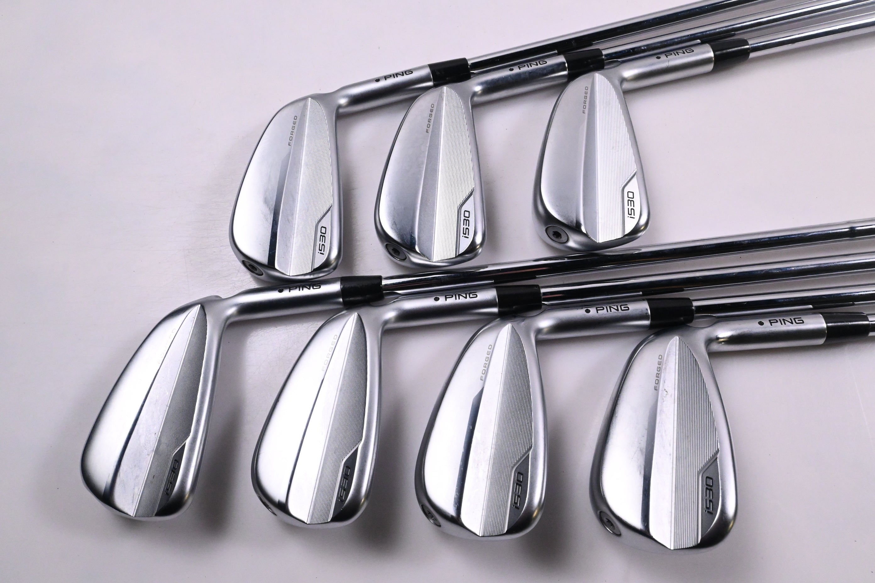 Ping i530 Irons / 4-PW / Black Dot / Stiff Flex True Temper Elevate MPH 95