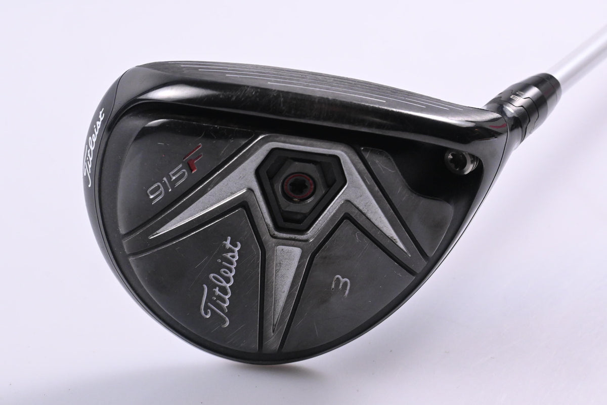Titleist 915 F #3 Wood / 15 Degree / Stiff Flex Aldila Silver 70 Shaft