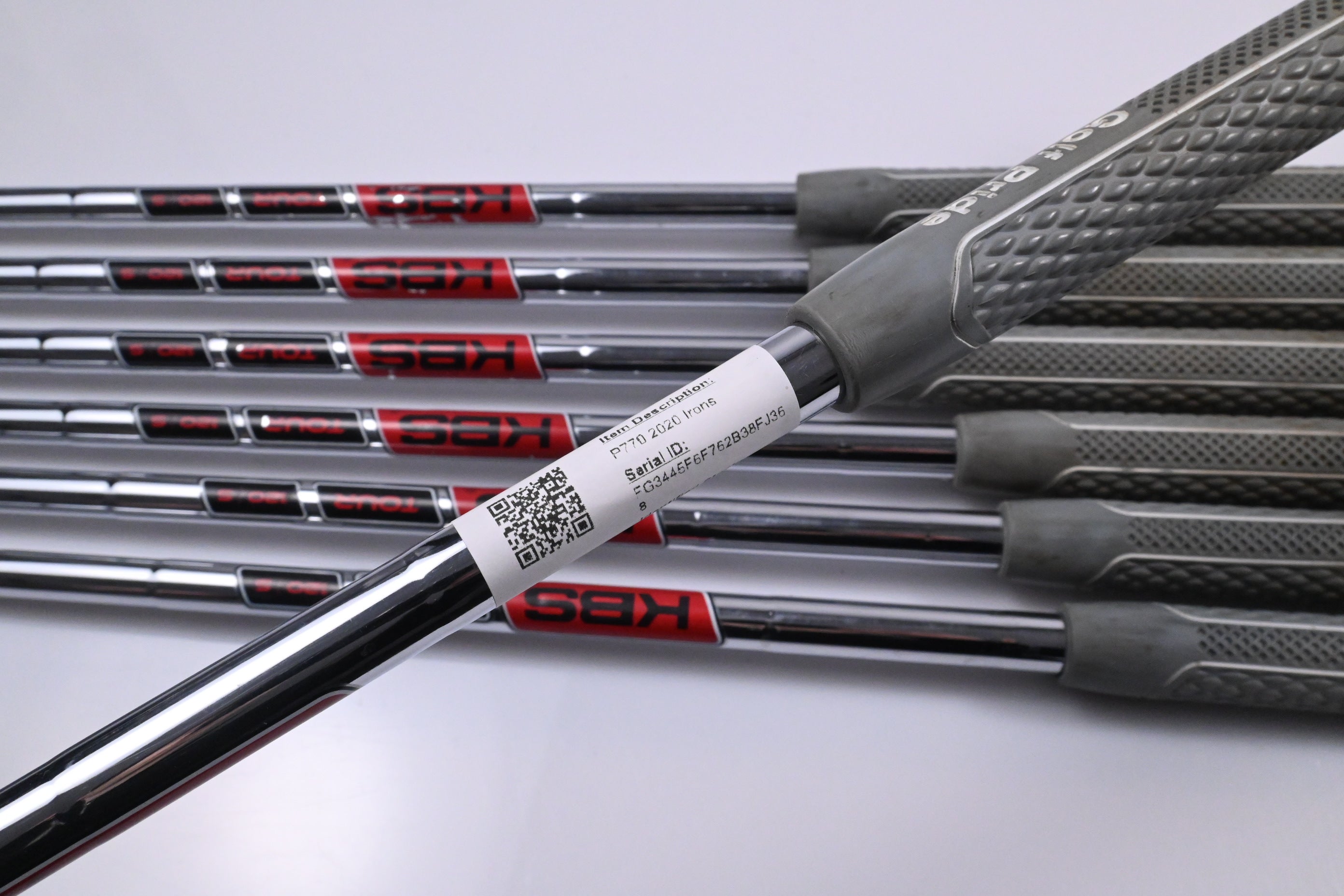 Taylormade P770 2020 Irons / 4-PW / Stiff Flex KBS Tour 120 Shafts