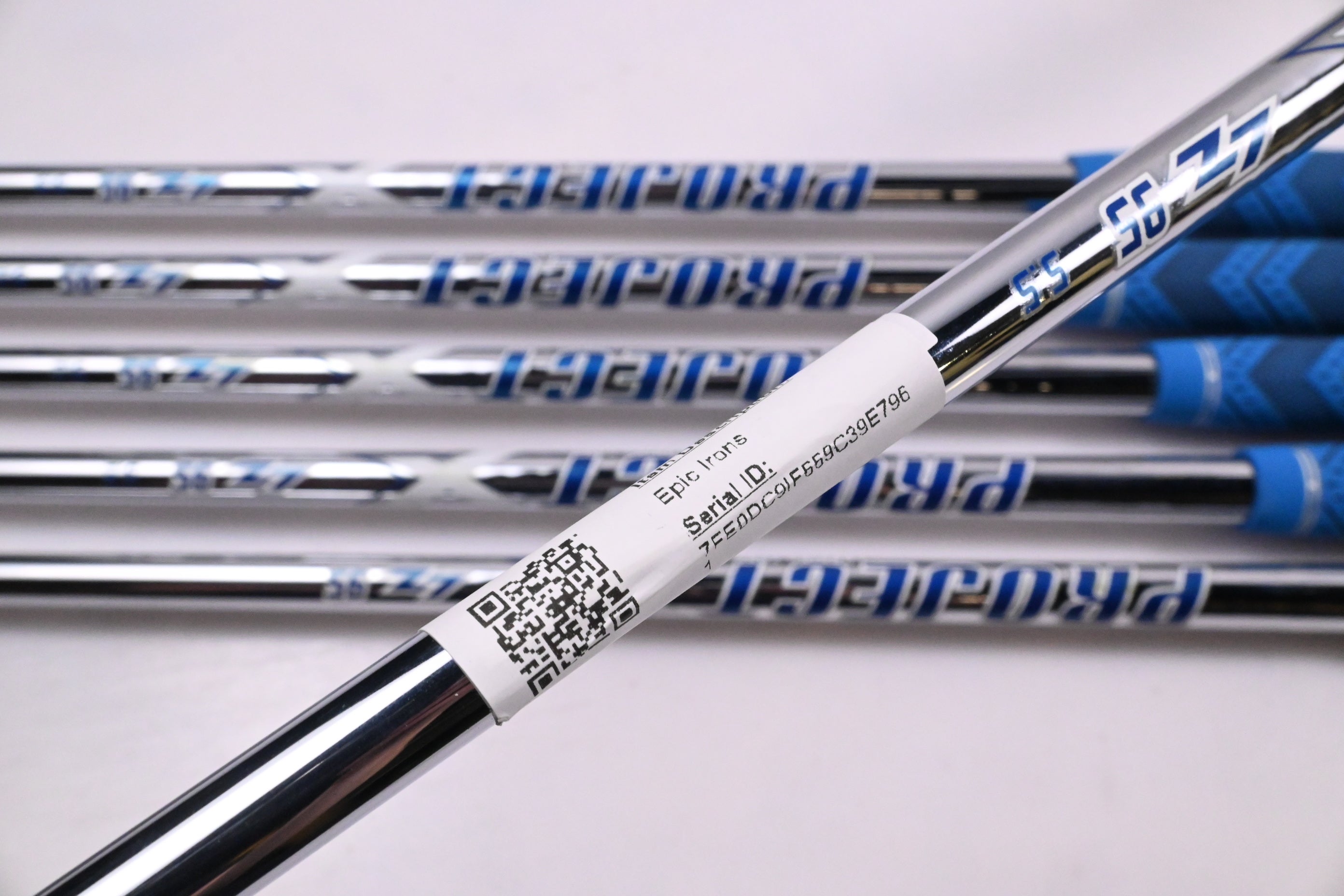 Callaway Epic Irons / 5-PW / Regular Plus Flex Project X LZ 95 Shafts