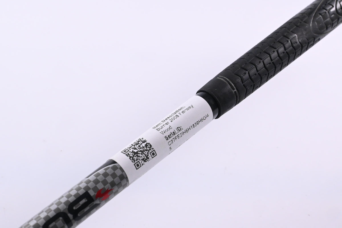 Left Hand Taylormade Burner 2008 #3 Wood / 15 Degree / Regular Flex REAX 49