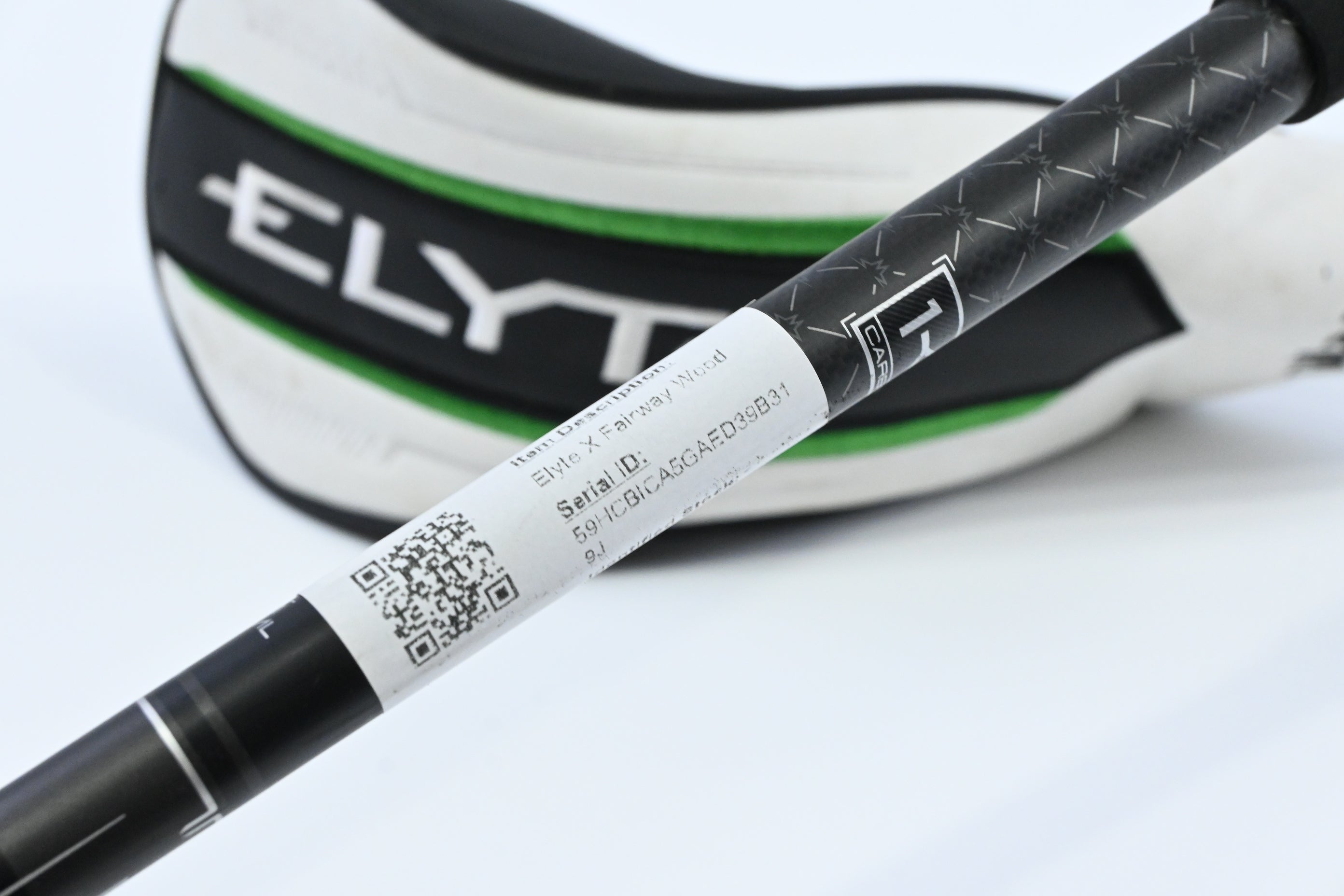 Callaway Elyte X #3 Wood / 15 Degree / Stiff Flex Tensei 1K Black 75 Shaft