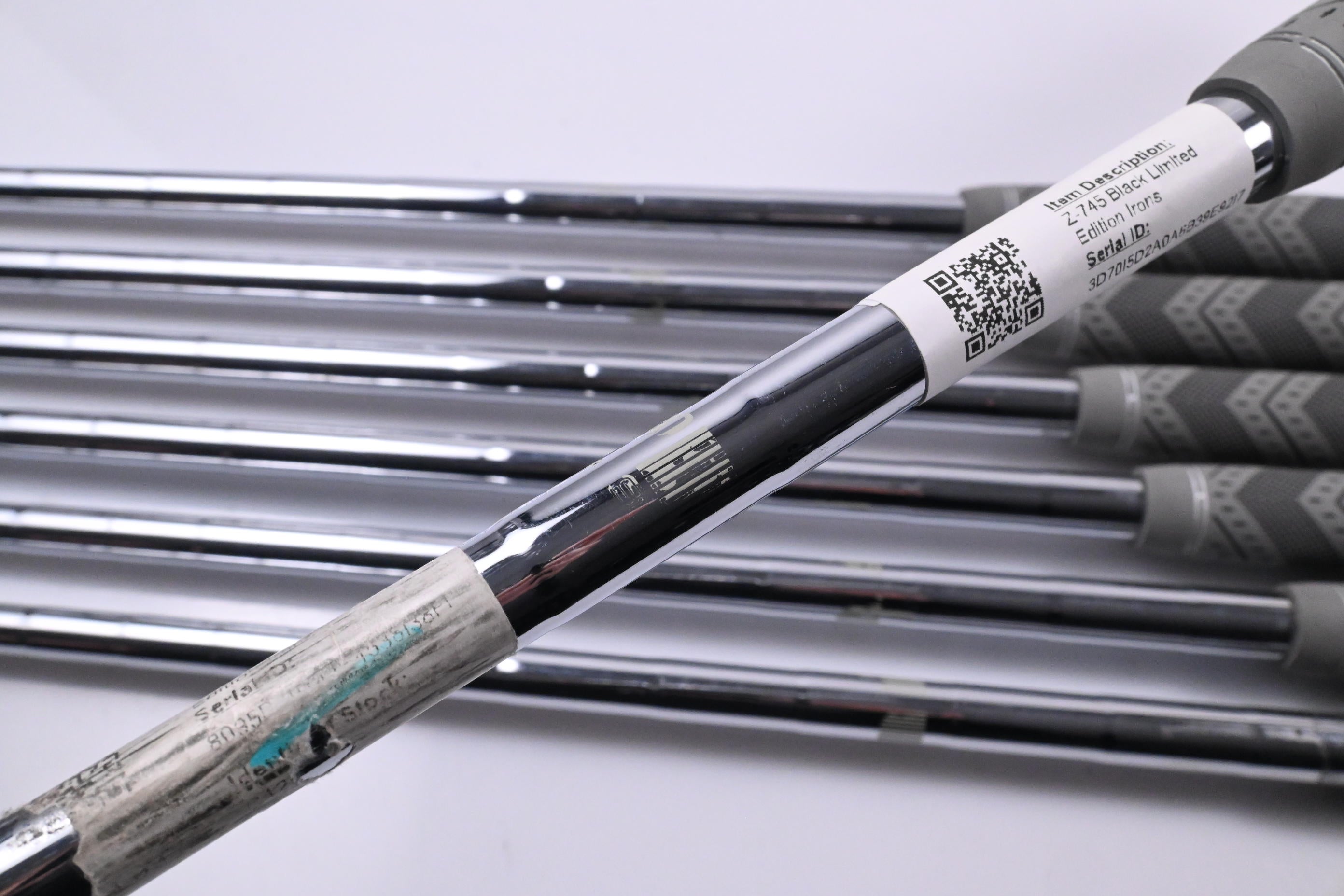 Srixon Z-745 Black Limited Edition Irons / 4-PW / Regular Flex N.S.PRO 980GH