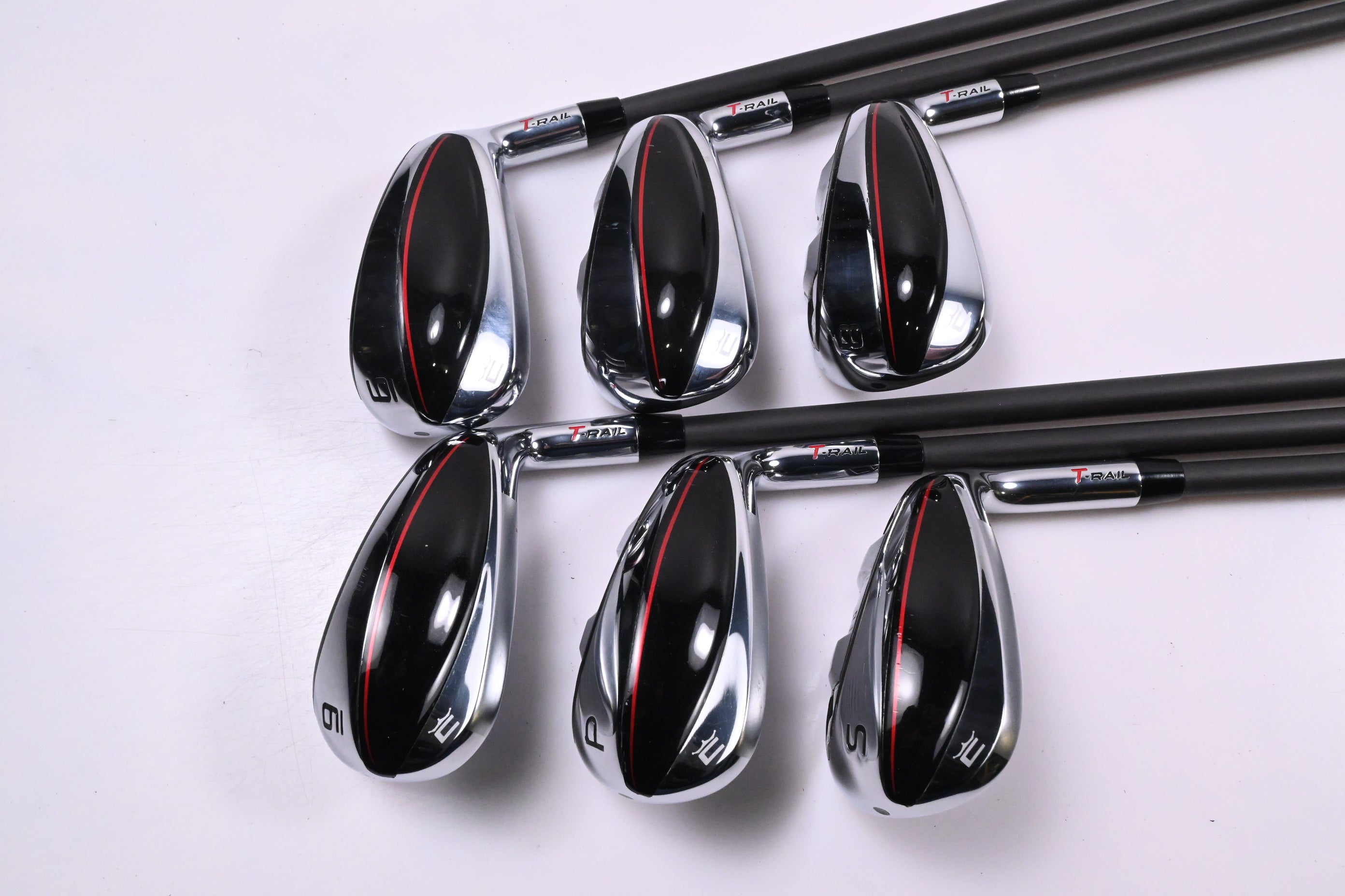 Cobra T-Rail 2023 Irons / 6-PW+SW / Regular Flex Cobra Ultralite 50 Shafts