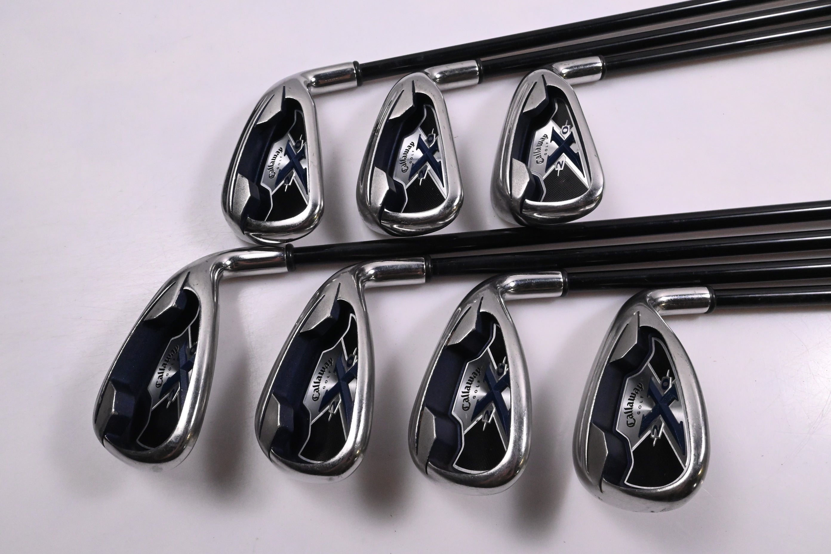 Callaway X-20 Irons / 5-PW+SW / Senior Flex Callaway 75 Shafts