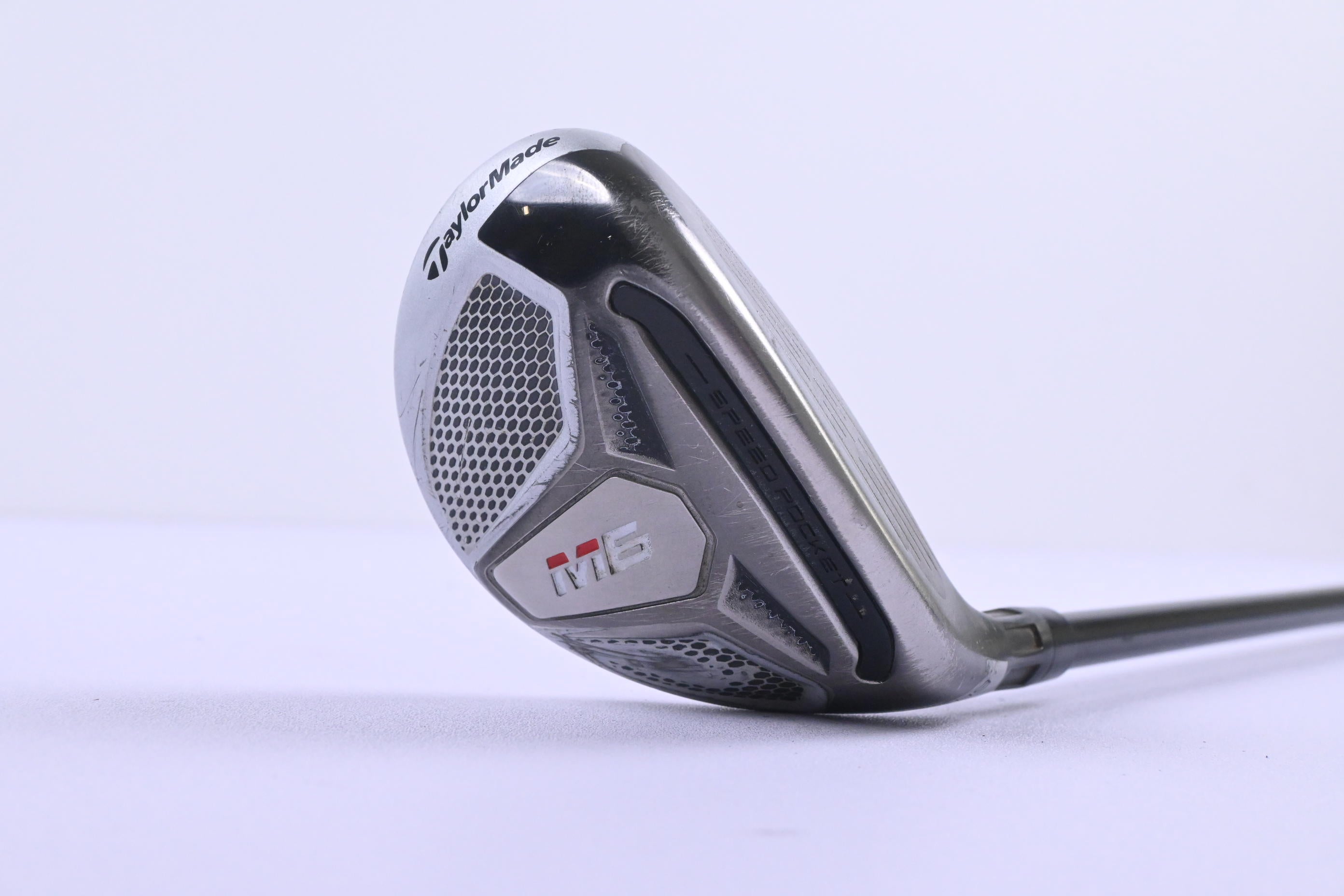 Taylormade M6 #3 Hybrid / 19 Degree / Stiff Flex Fujikura Atmos Orange 7 Shaft