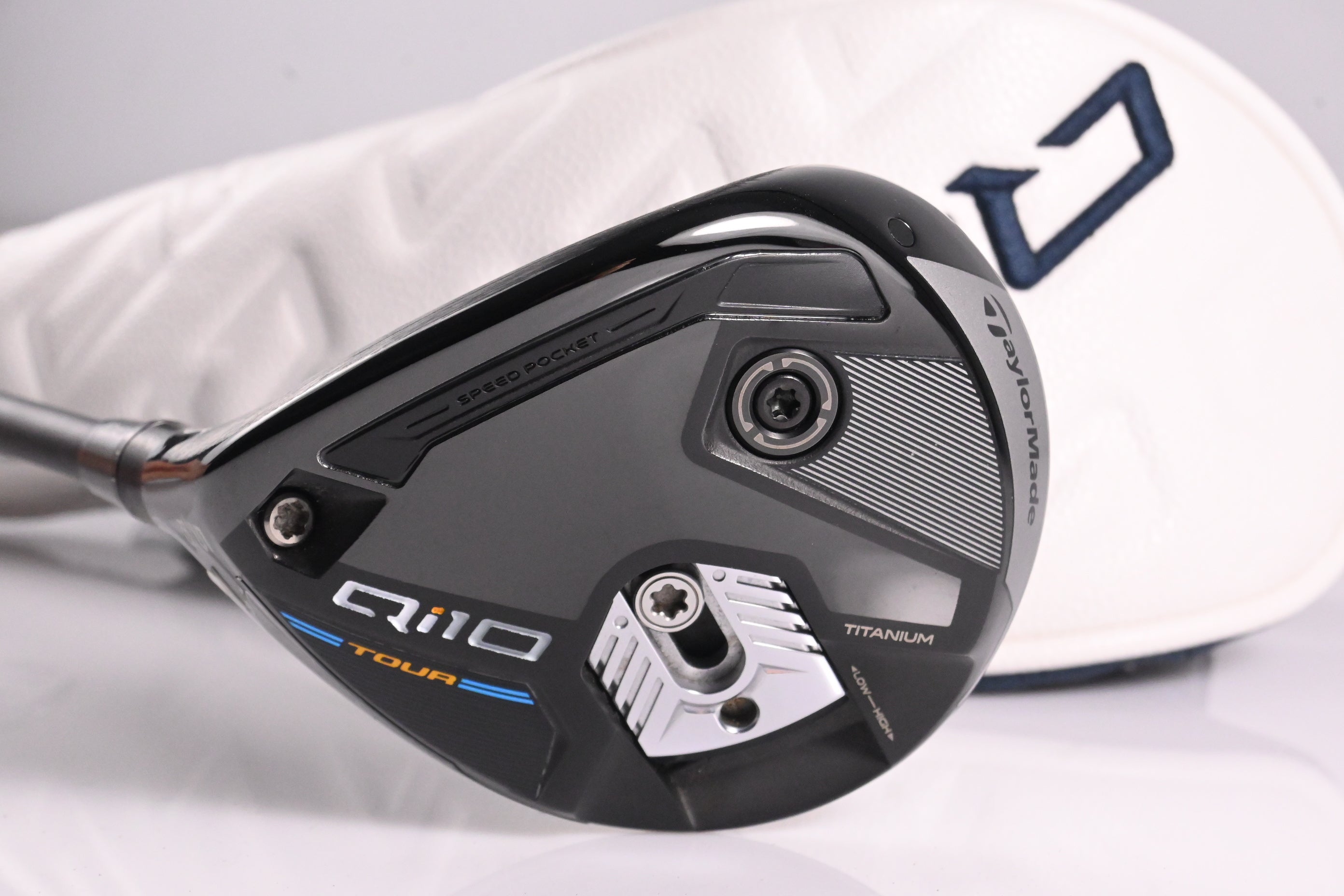 Left Hand Taylormade Qi10 Tour #5 Wood / 18 Degree / Regular Flex Tensei AV