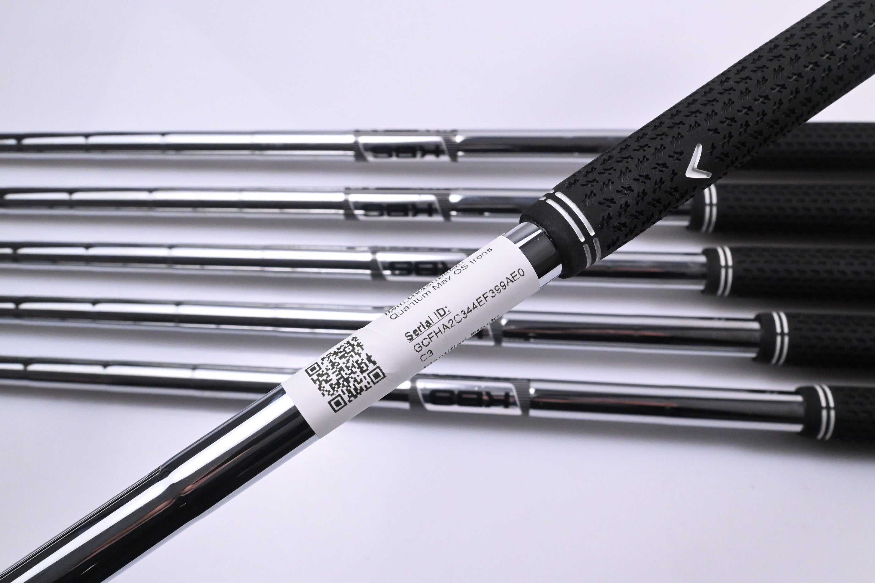 Callaway Quantum Max OS Irons / 6-PW+AW / Regular Flex KBS Max 90 Shafts