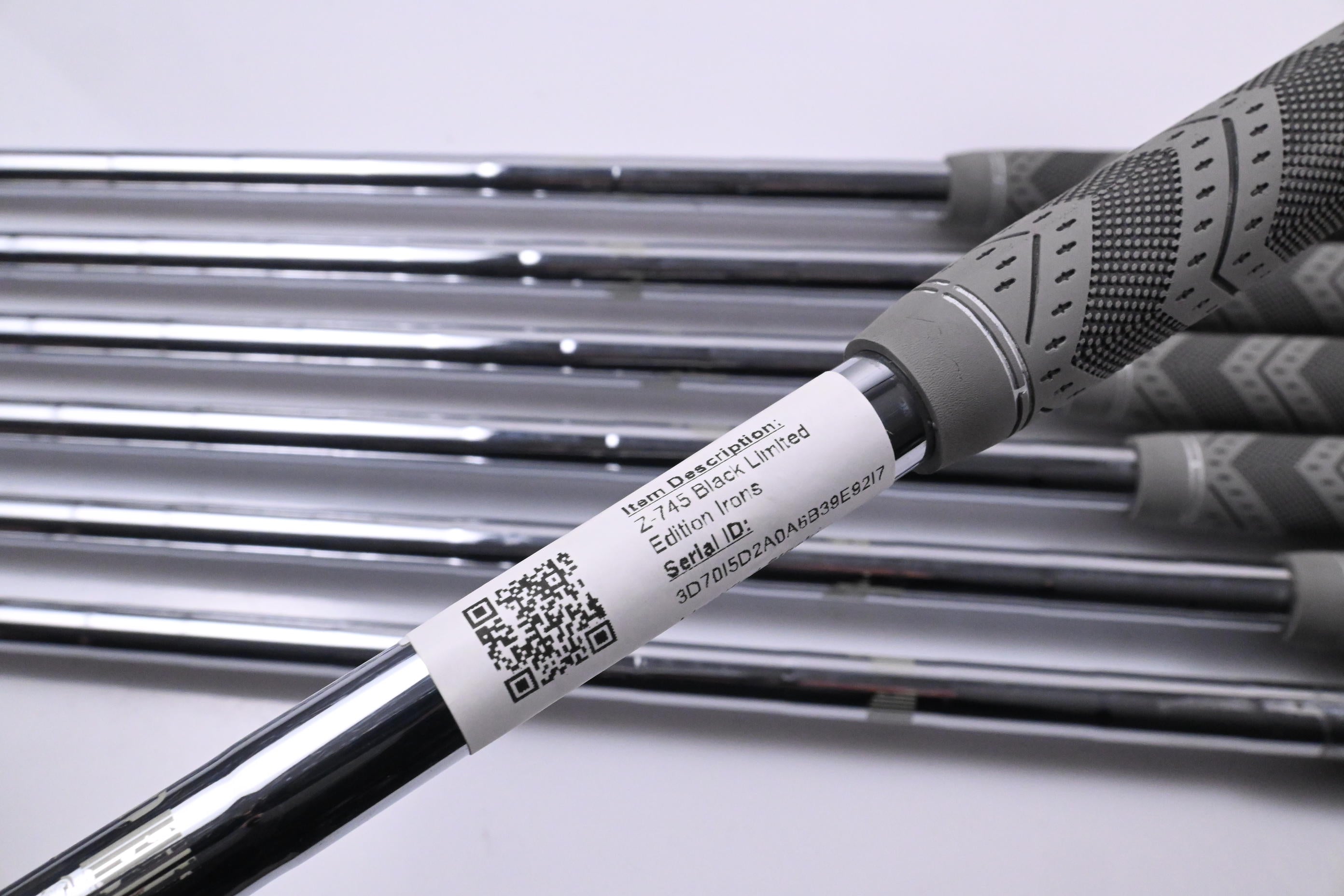 Srixon Z-745 Black Limited Edition Irons / 4-PW / Regular Flex N.S.PRO 980GH