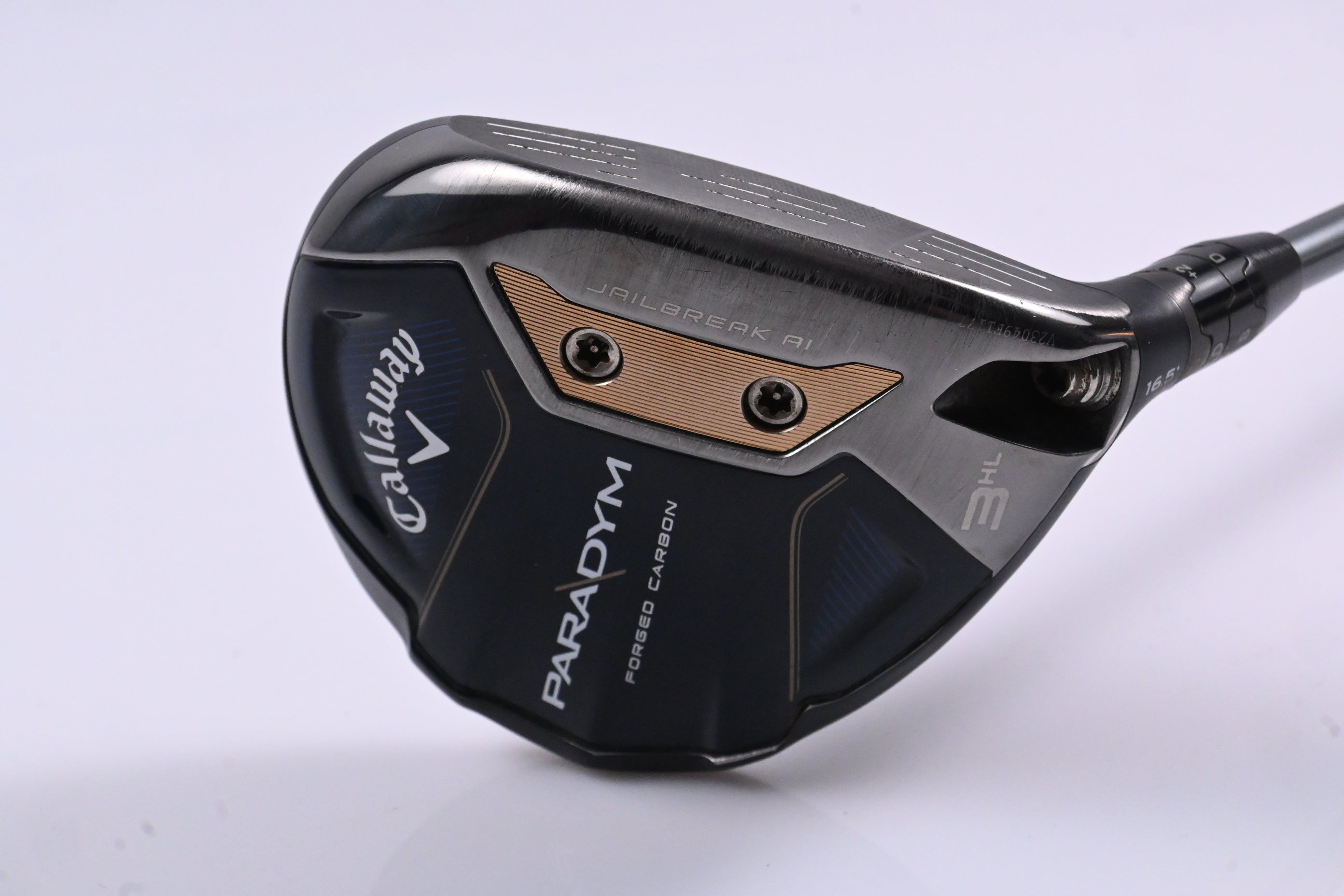 Callaway Paradym HL #3 Wood / 16.5 Degree / Stiff Flex HZRDUS Silver 60 Shaft
