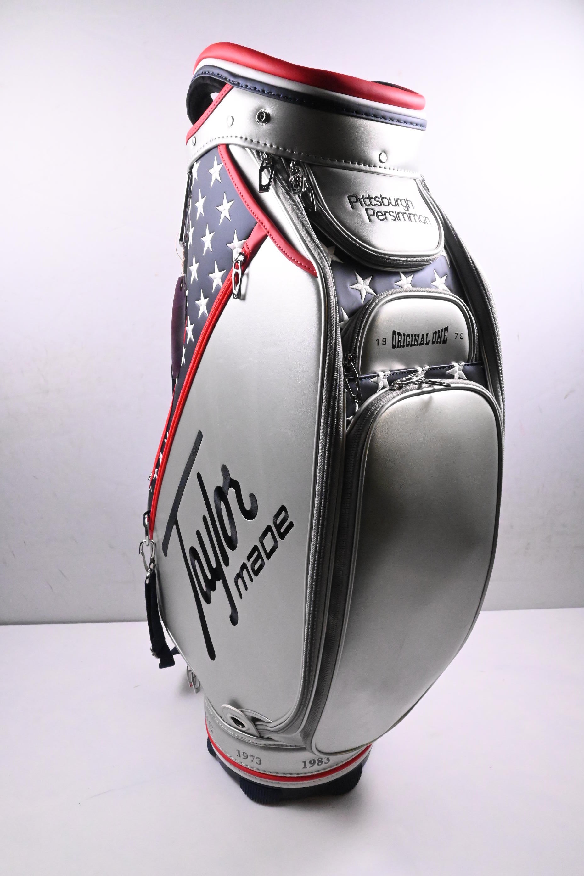 Taylormade 2025 US Open Tour Bag / 6-Way Divider / Silver, Navy