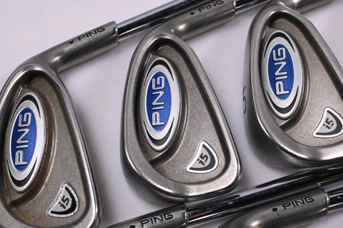 Ping i5 Irons / 3-PW / Black Dot / Regular Flex Ping Shafts
