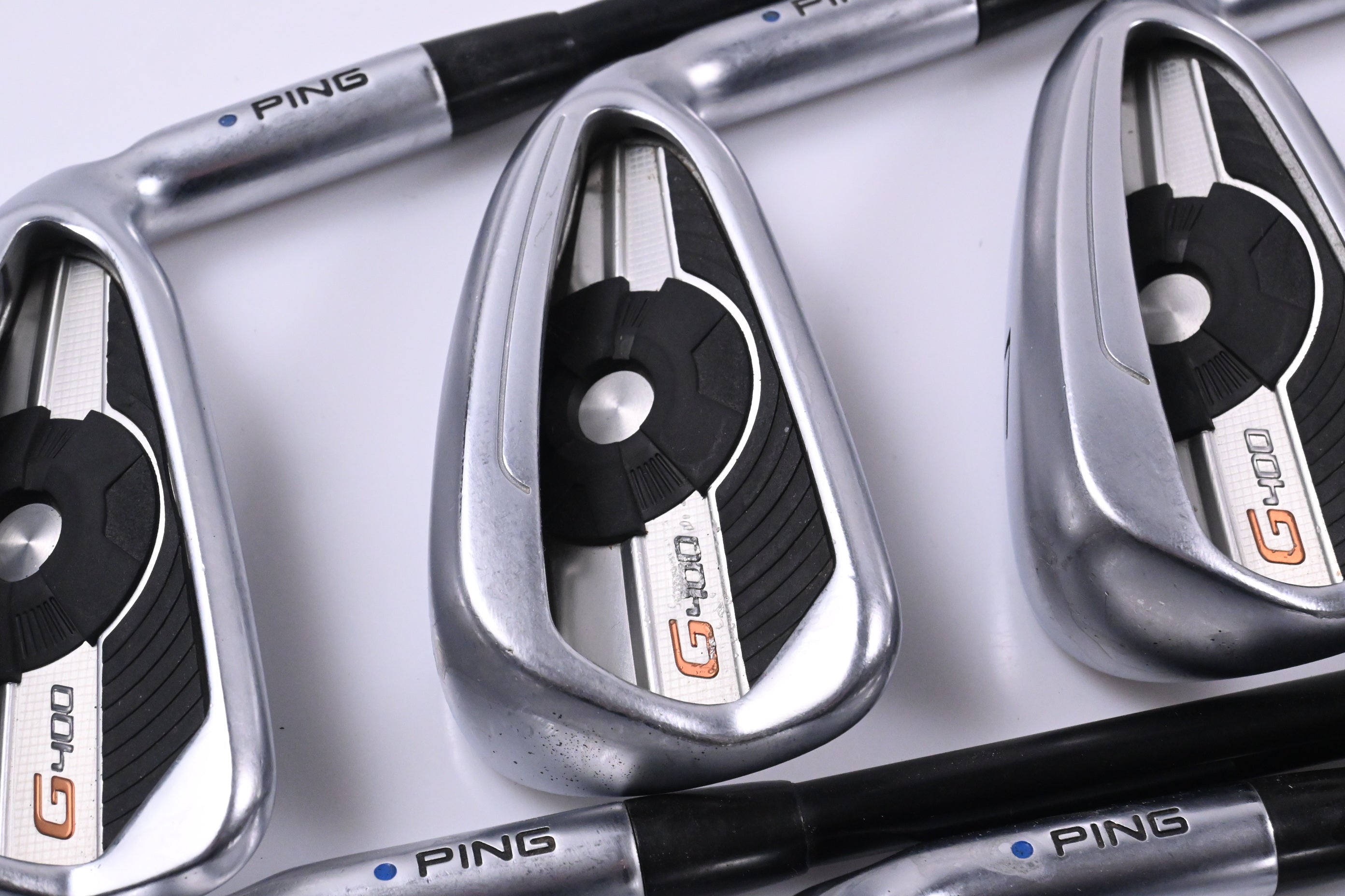 Ping G400 Irons / 5-PW / Blue Dot / Senior Flex Ping Alta CB Shafts